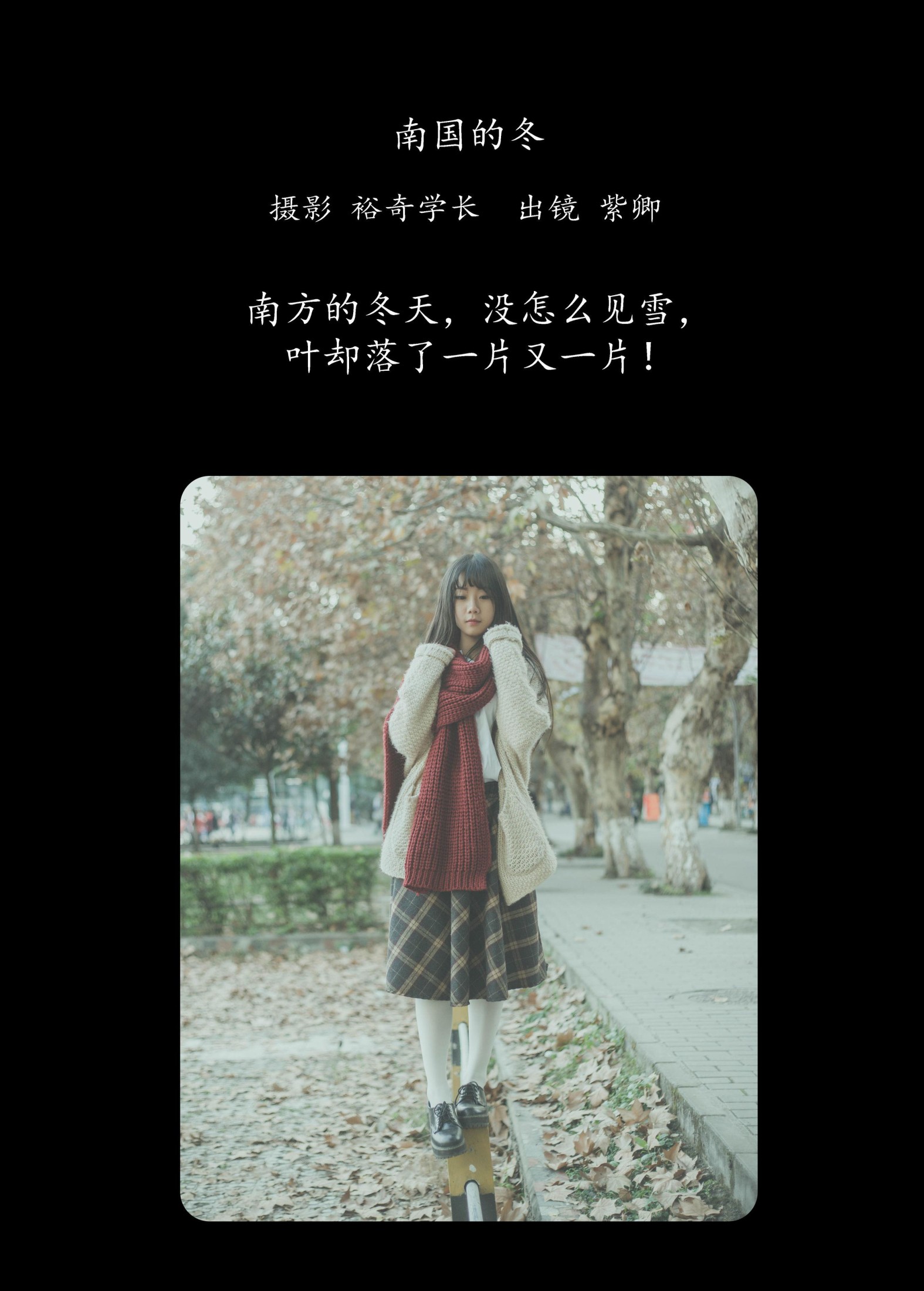 紫卿 – 《南国的冬》[26P] 插图2