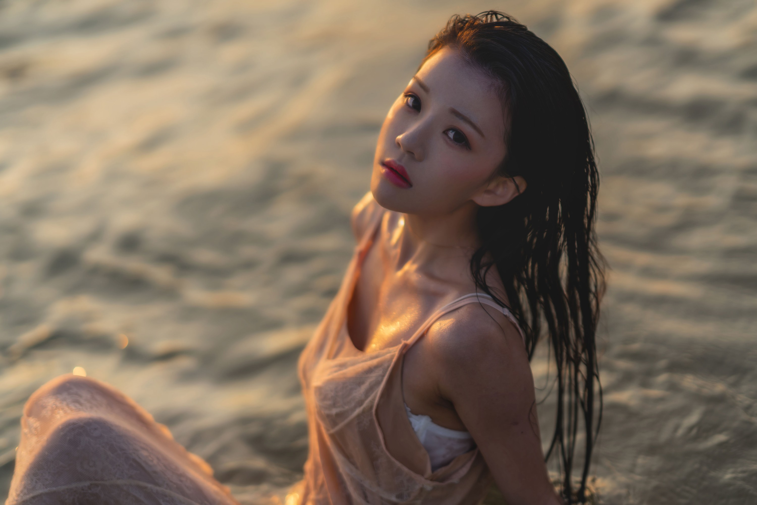 桜桃喵 – 《夕阳下沉醉》[30P] 插图4