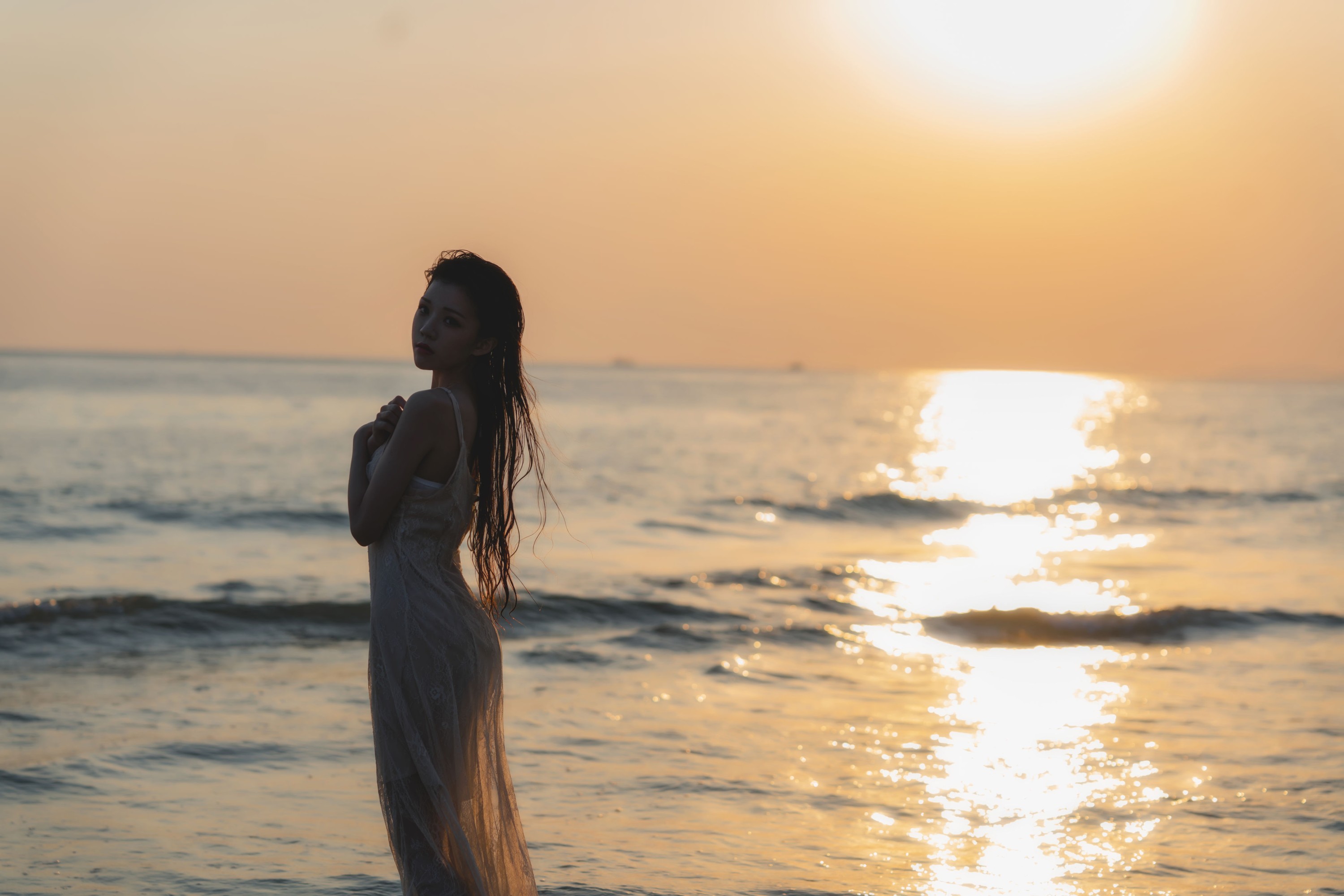 桜桃喵 – 《夕阳下沉醉》[30P] 插图3