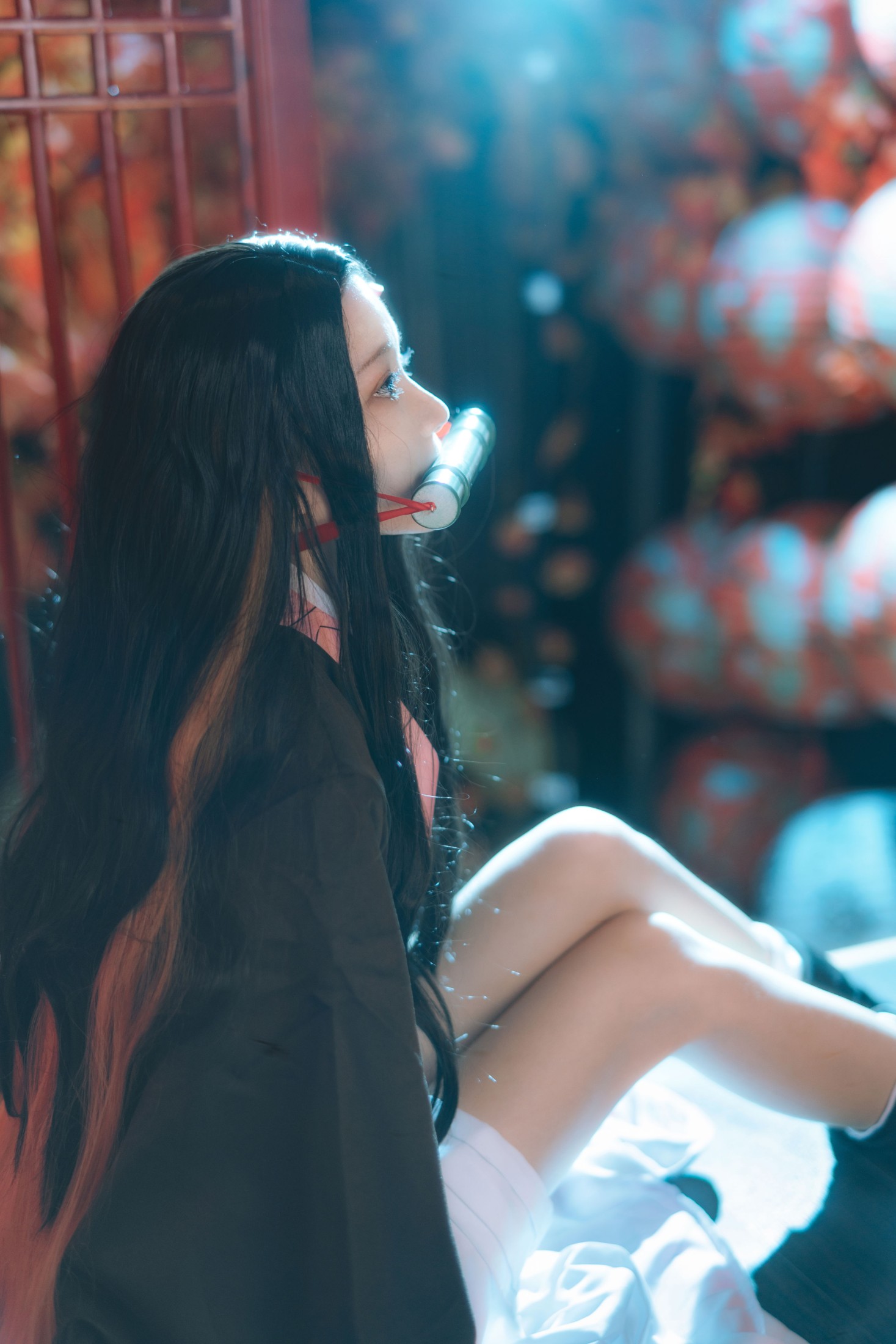 桜桃喵 – 《COSPLAY 弥豆子》[23P] 插图3