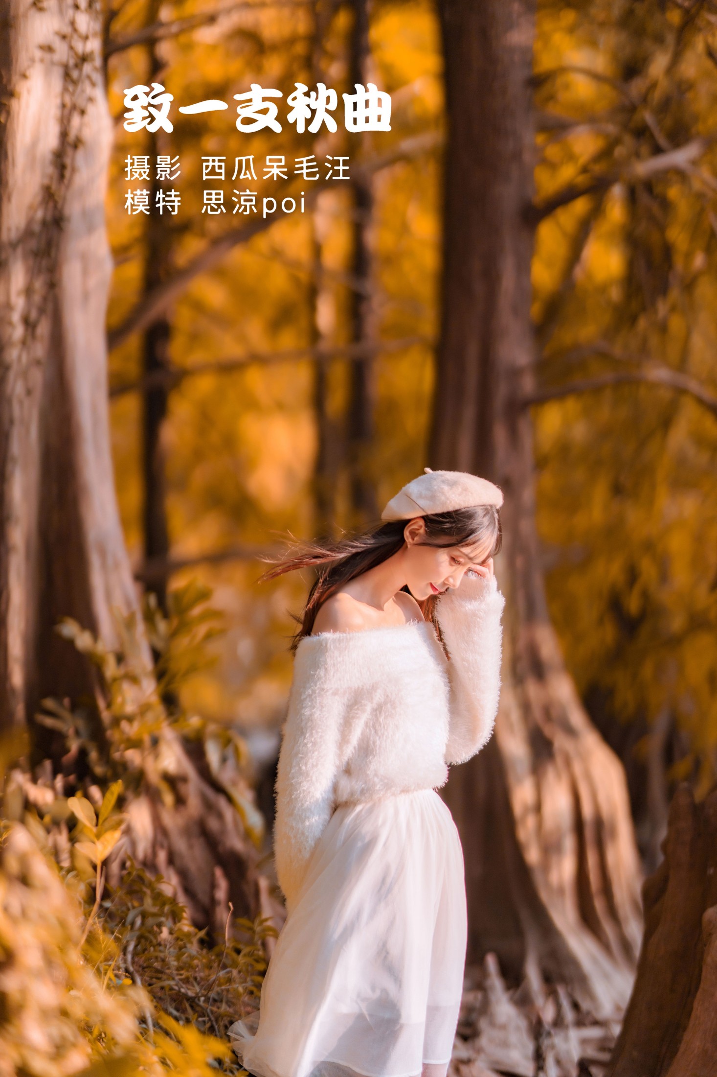 思涼poi – 《致一支秋曲》[36P]-66COS