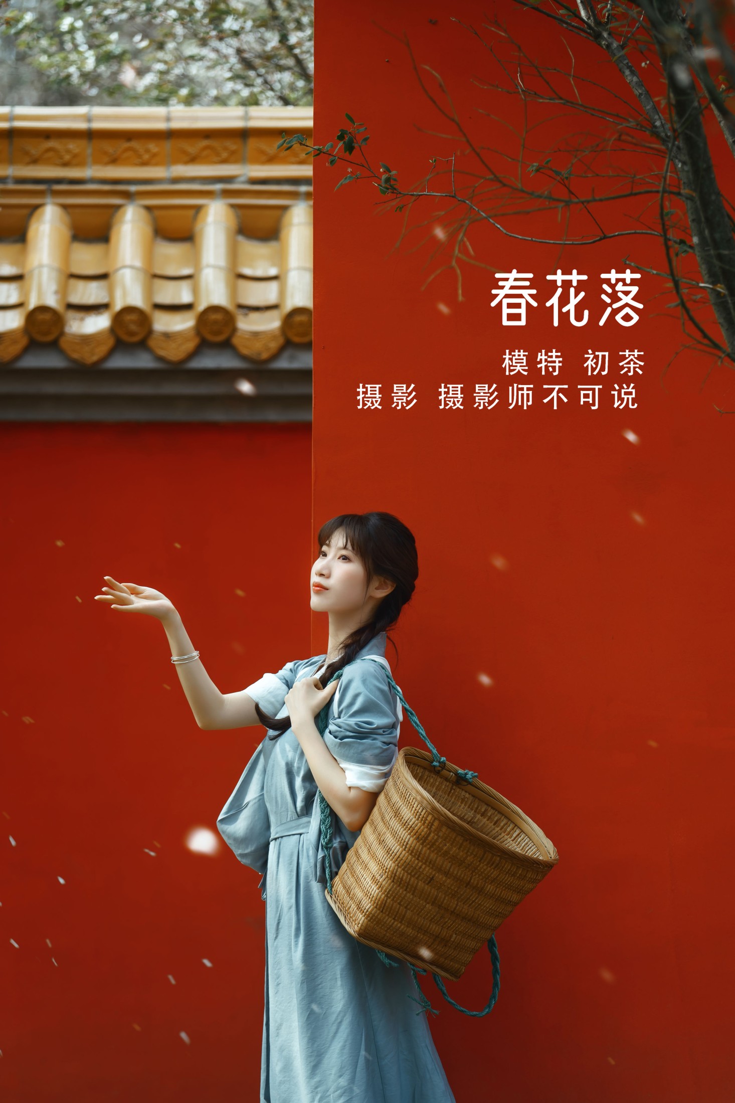 初茶 – 《春花落》[35P]-66COS