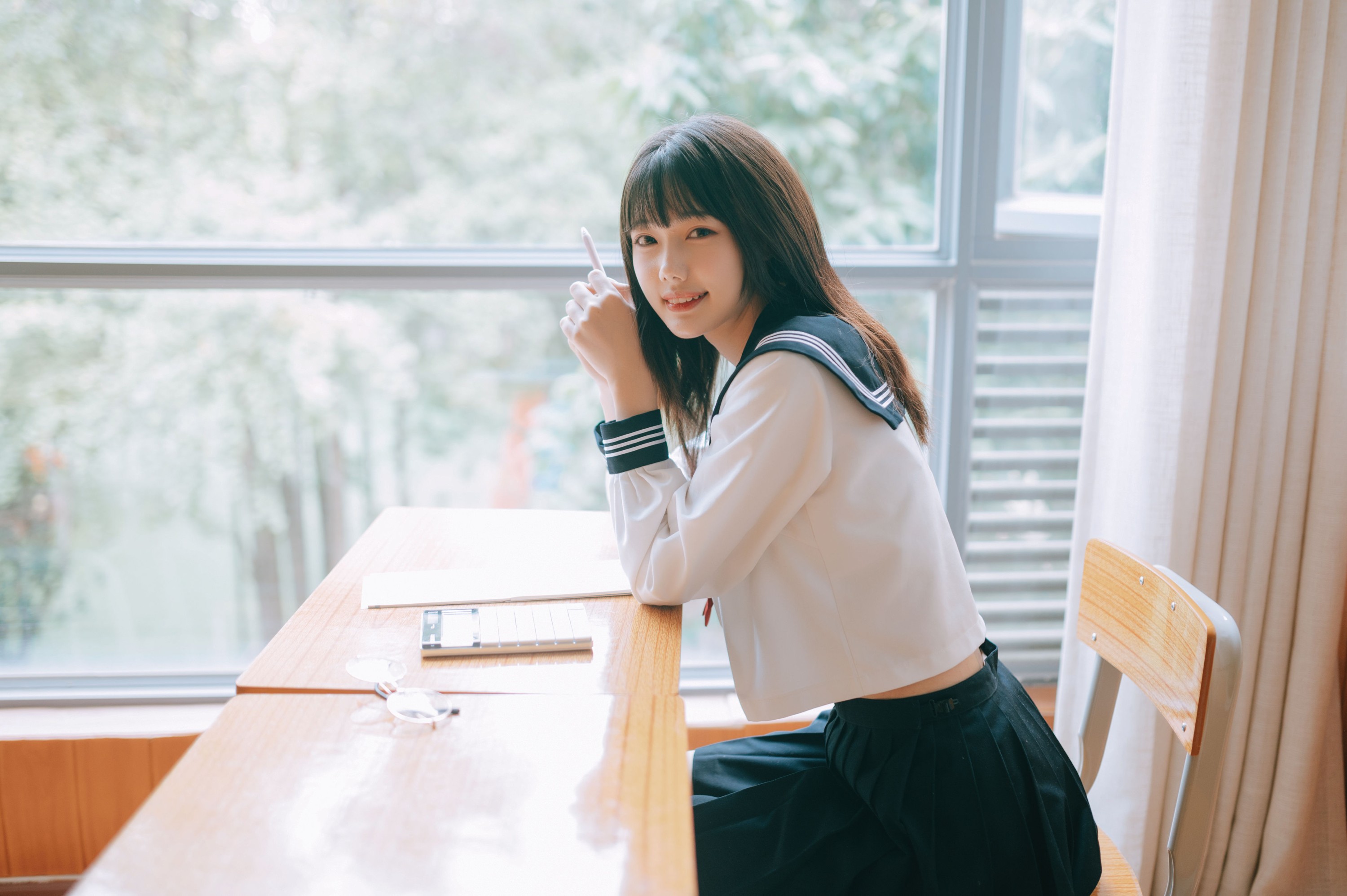 玉禾 – 《教室少女》[20P] 插图3