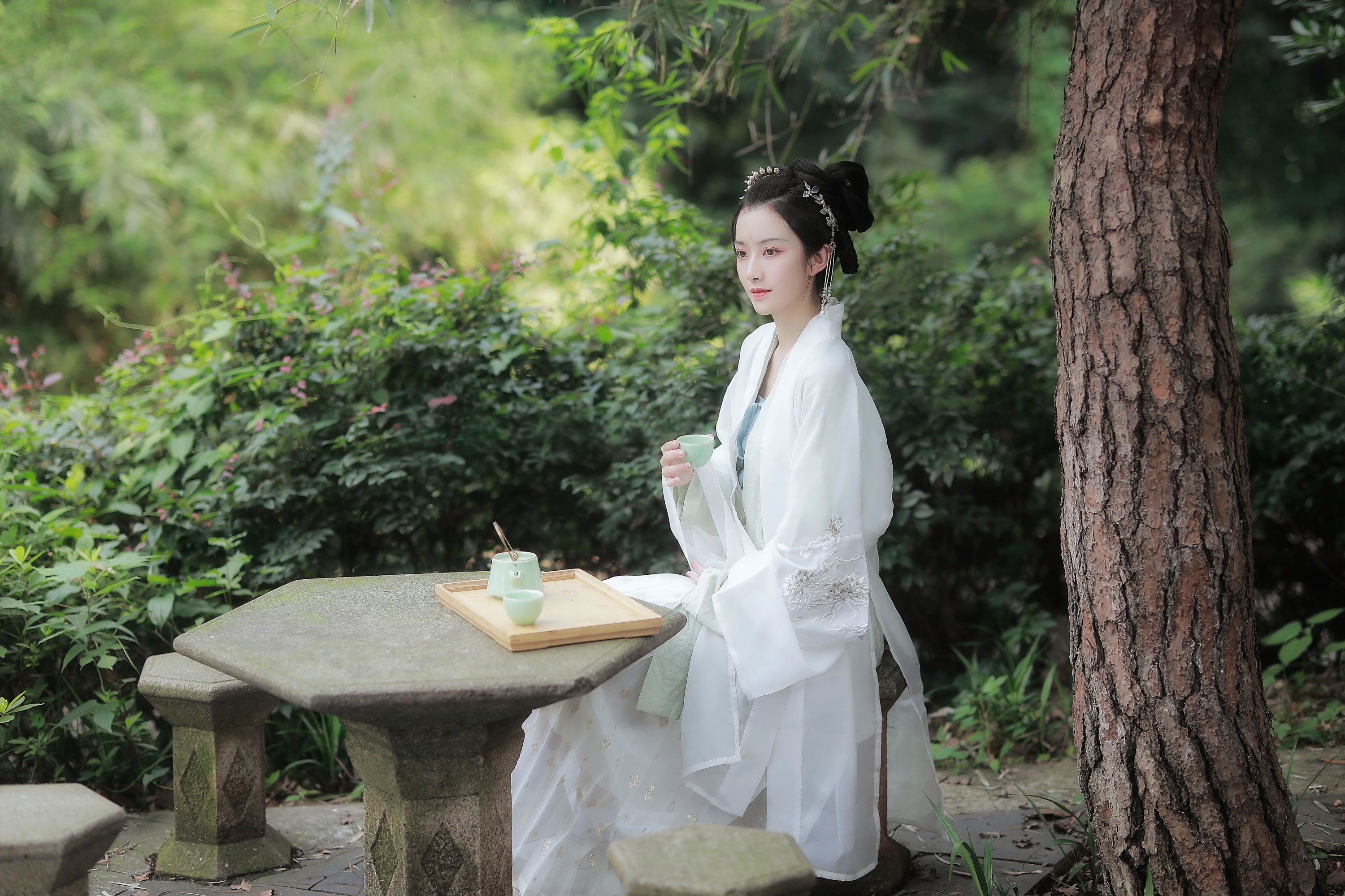 嘉仪 – 《山居煎茶》[22P] 插图3