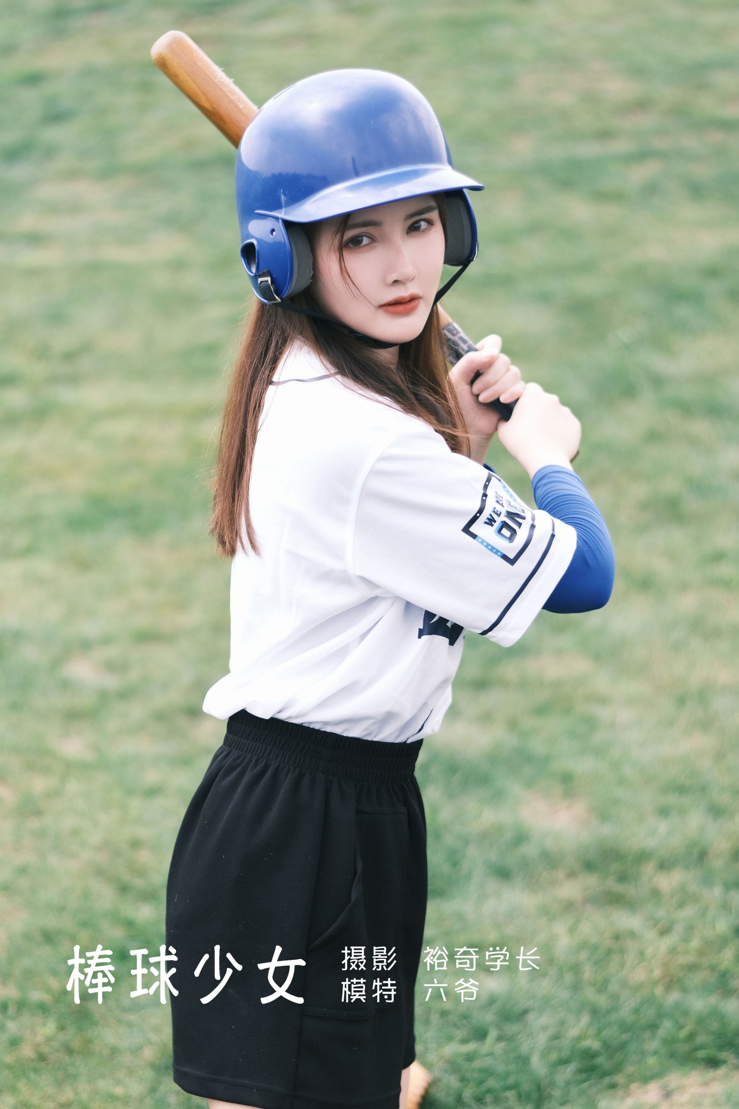 六爷 – 《棒球少女》[20P]-66COS