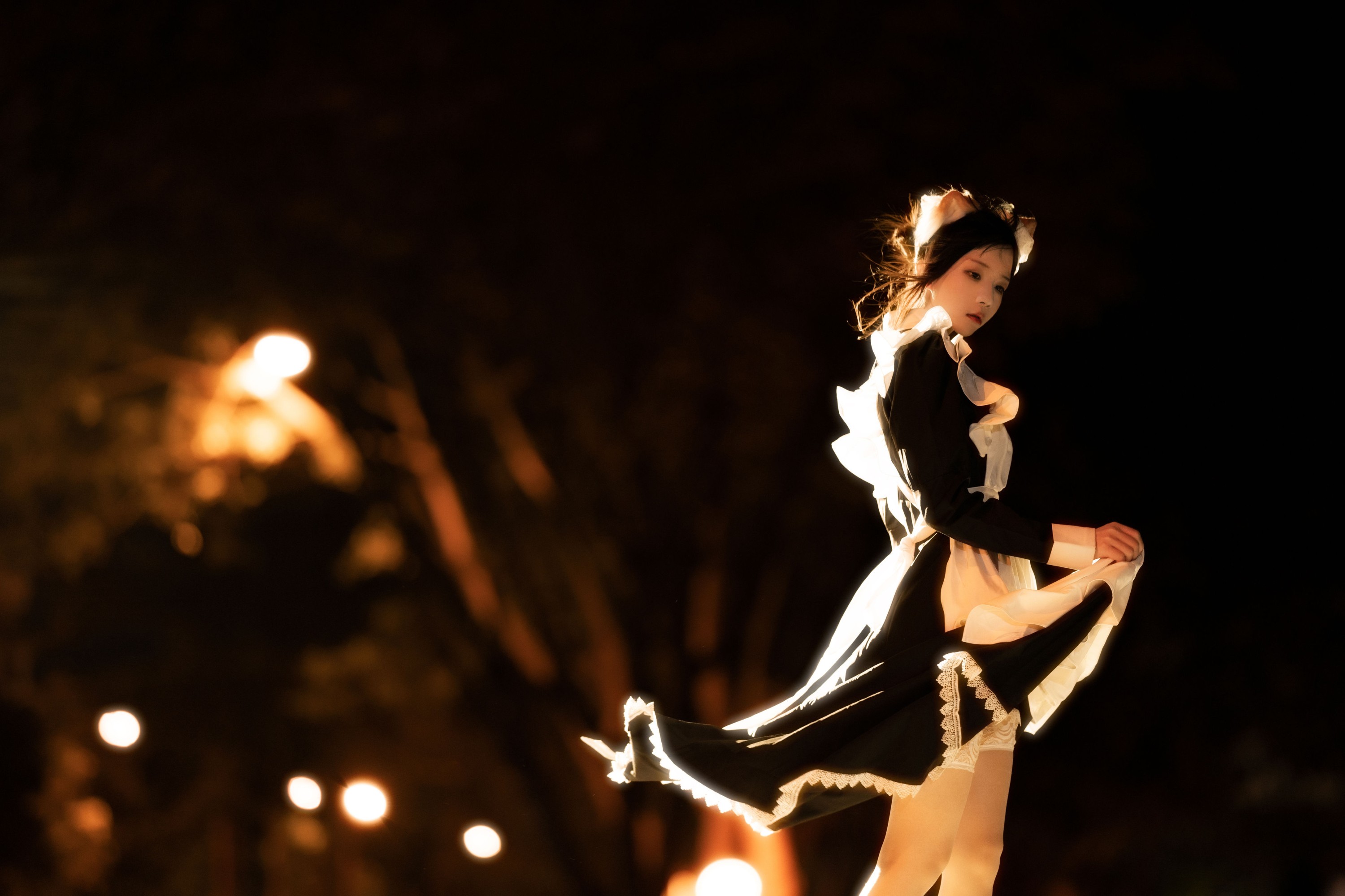 桜桃喵 – 《夜女仆》[21P] 插图4