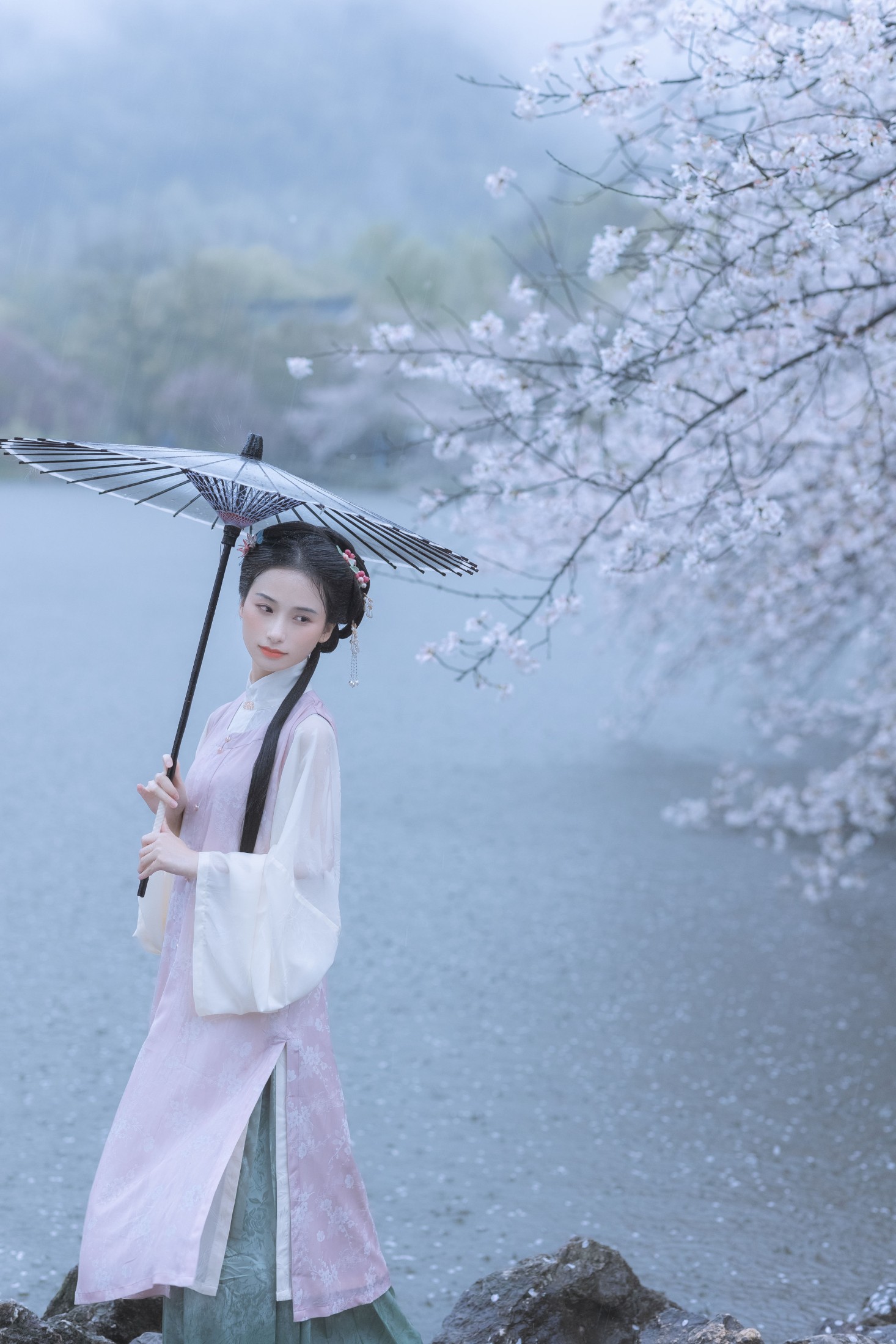 眸小妖 – 《雨樱花》[46P] 插图5