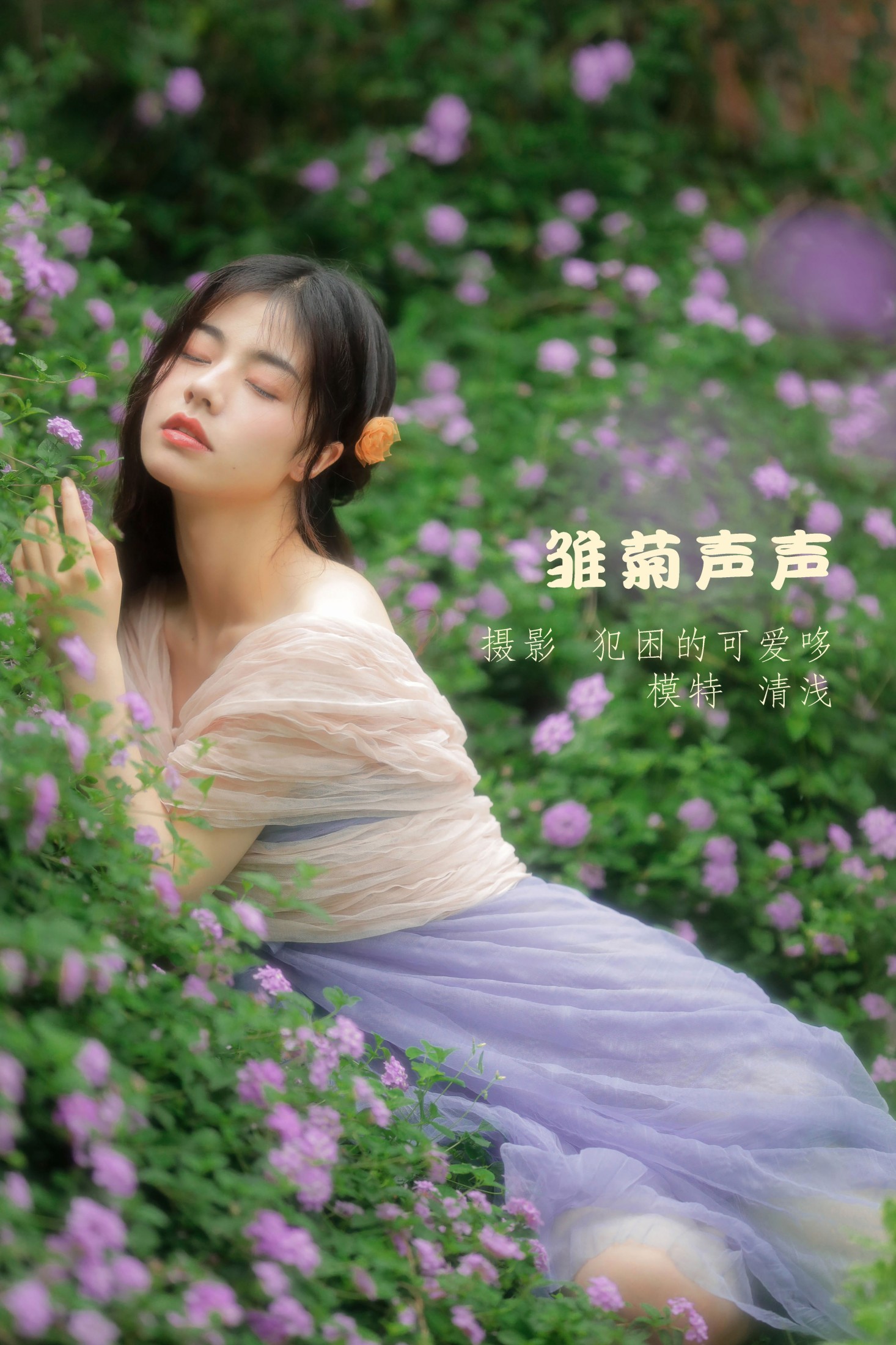 清浅IIL – 《雏菊声声》[25P]-66COS