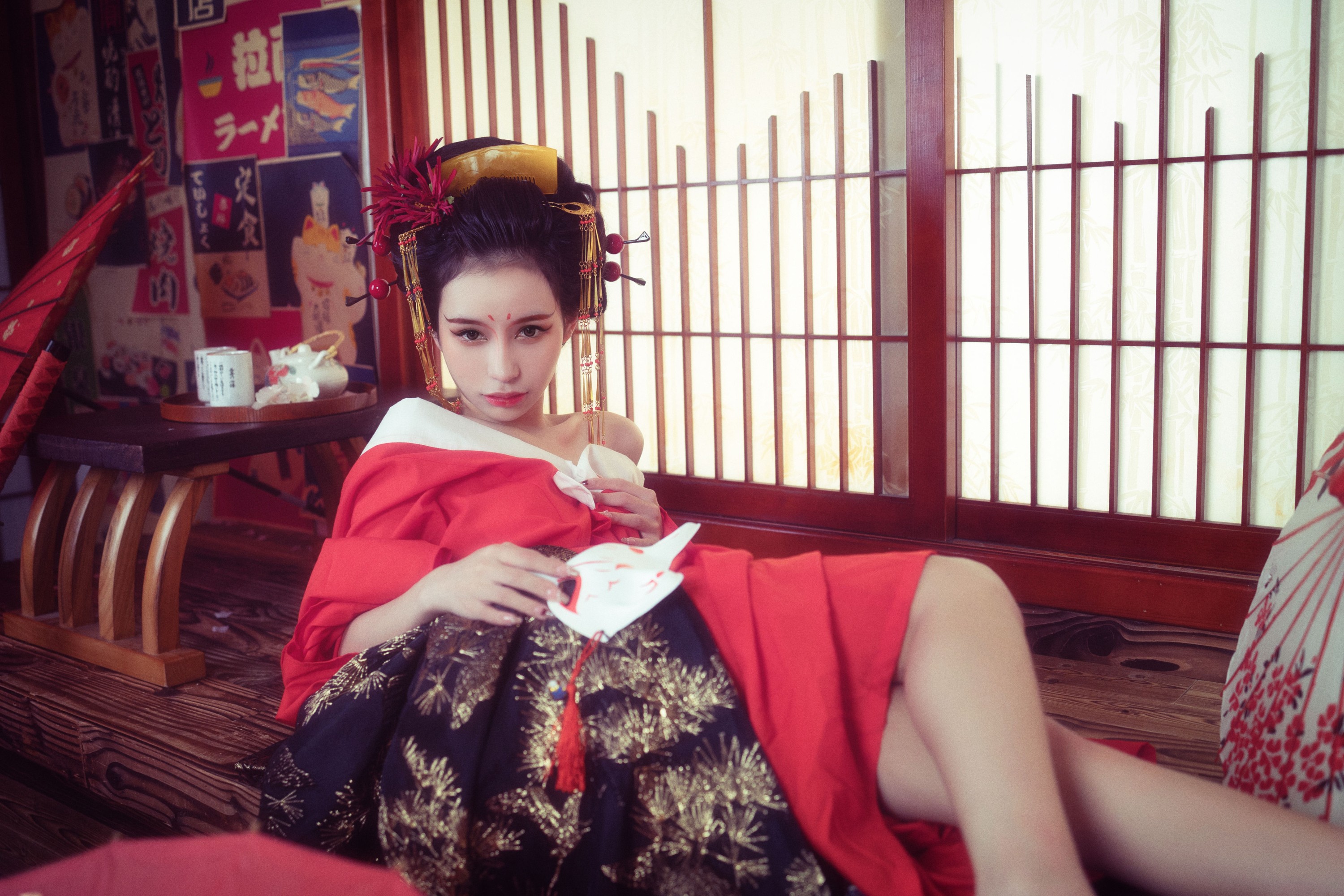 可爱温泉蛋 – 《花魁》[24P] 插图5