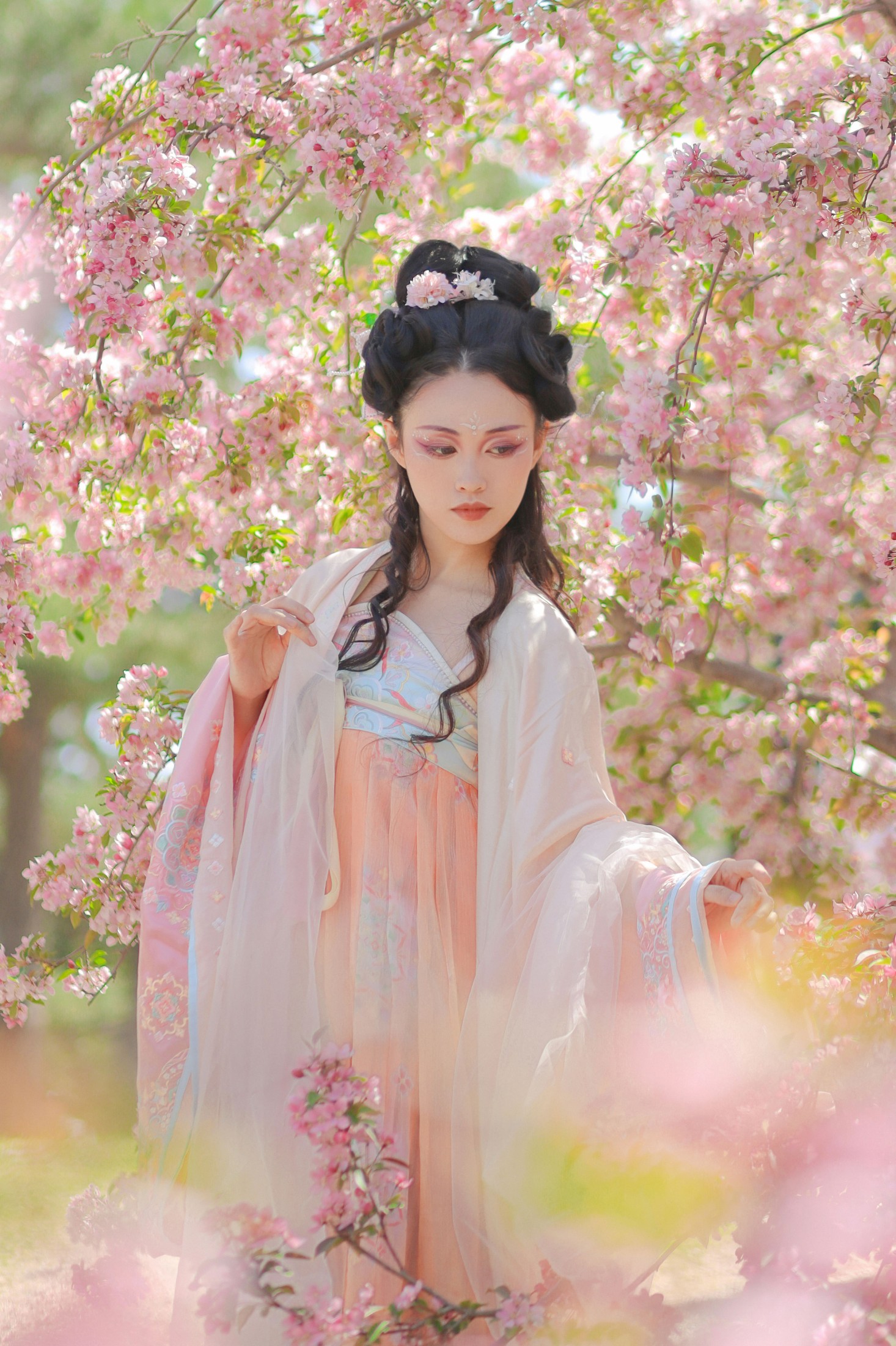 青霜鹅 – 《海棠国风插画》[22P] 插图3