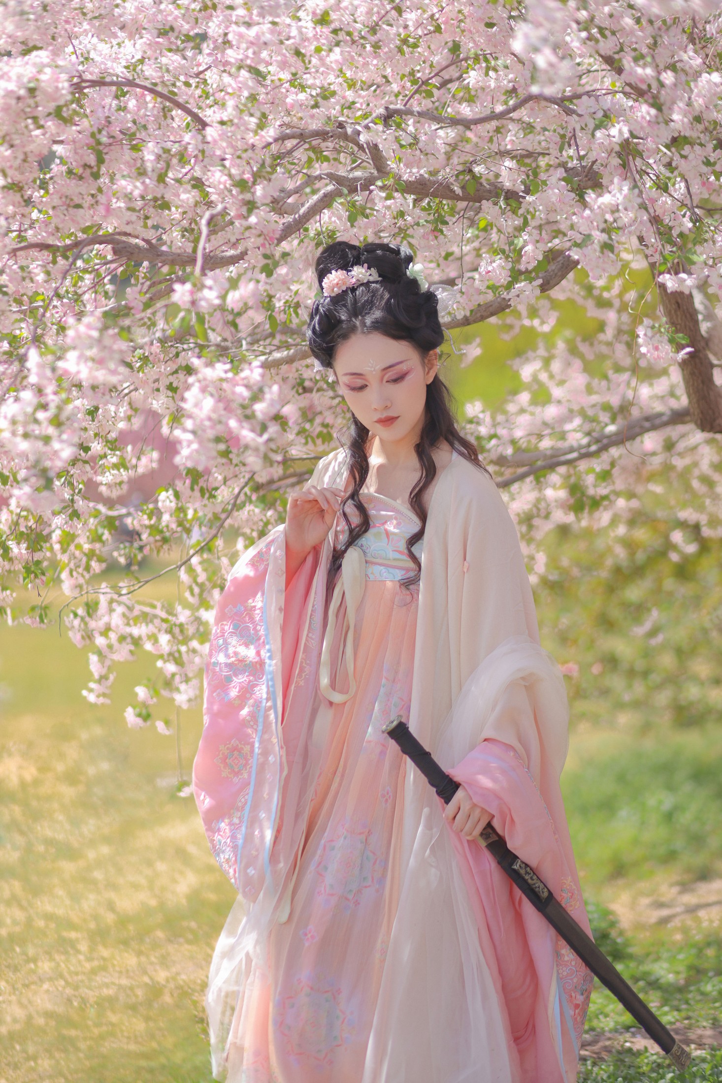 青霜鹅 – 《海棠国风插画》[22P] 插图4