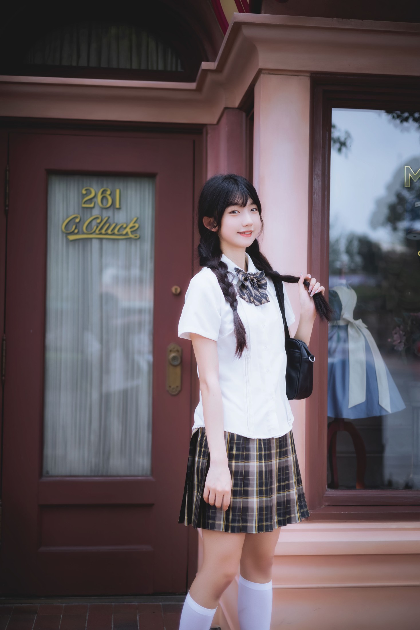 Aurora小茗 – 《迪士尼在逃JK》[46P] 插图3