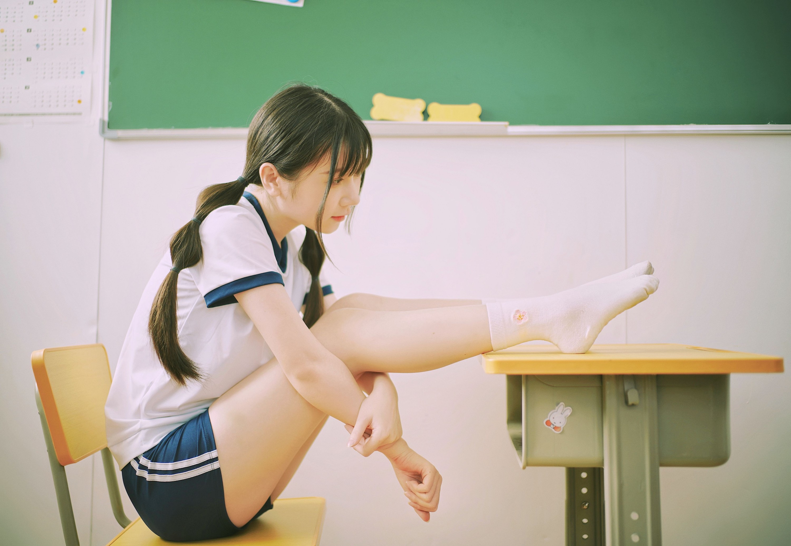 萌萌 – 《青春教室》[24P] 插图3