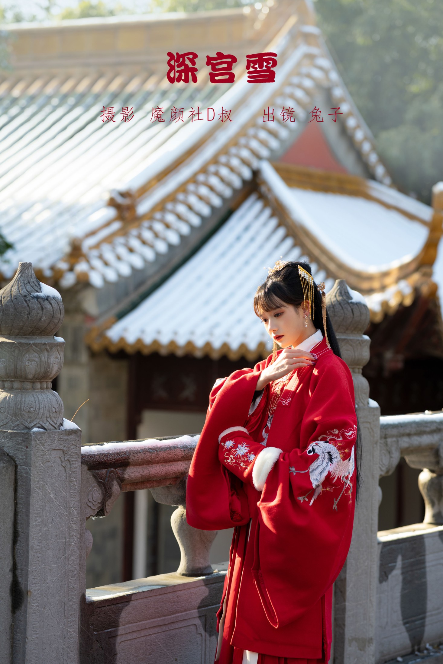 兔子Zzz不吃胡萝卜 – 《深宫雪》[28P]-66COS