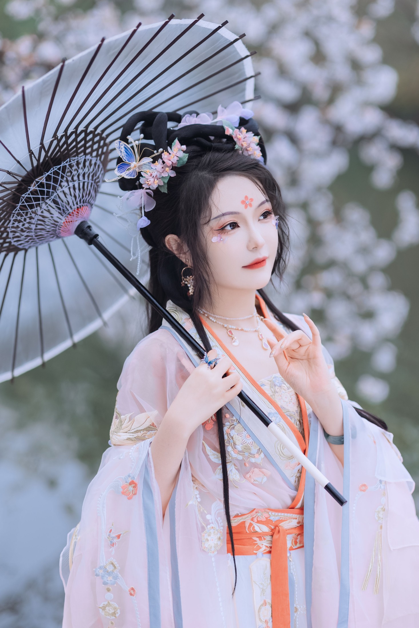 璐璐haley – 《初春赏樱》[43P] 插图3