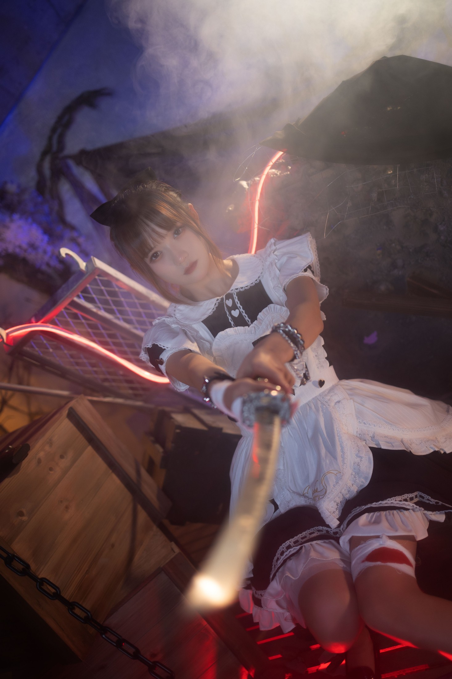 兔子Zzz不吃胡萝卜 – 《战斗女仆》[24P] 插图4