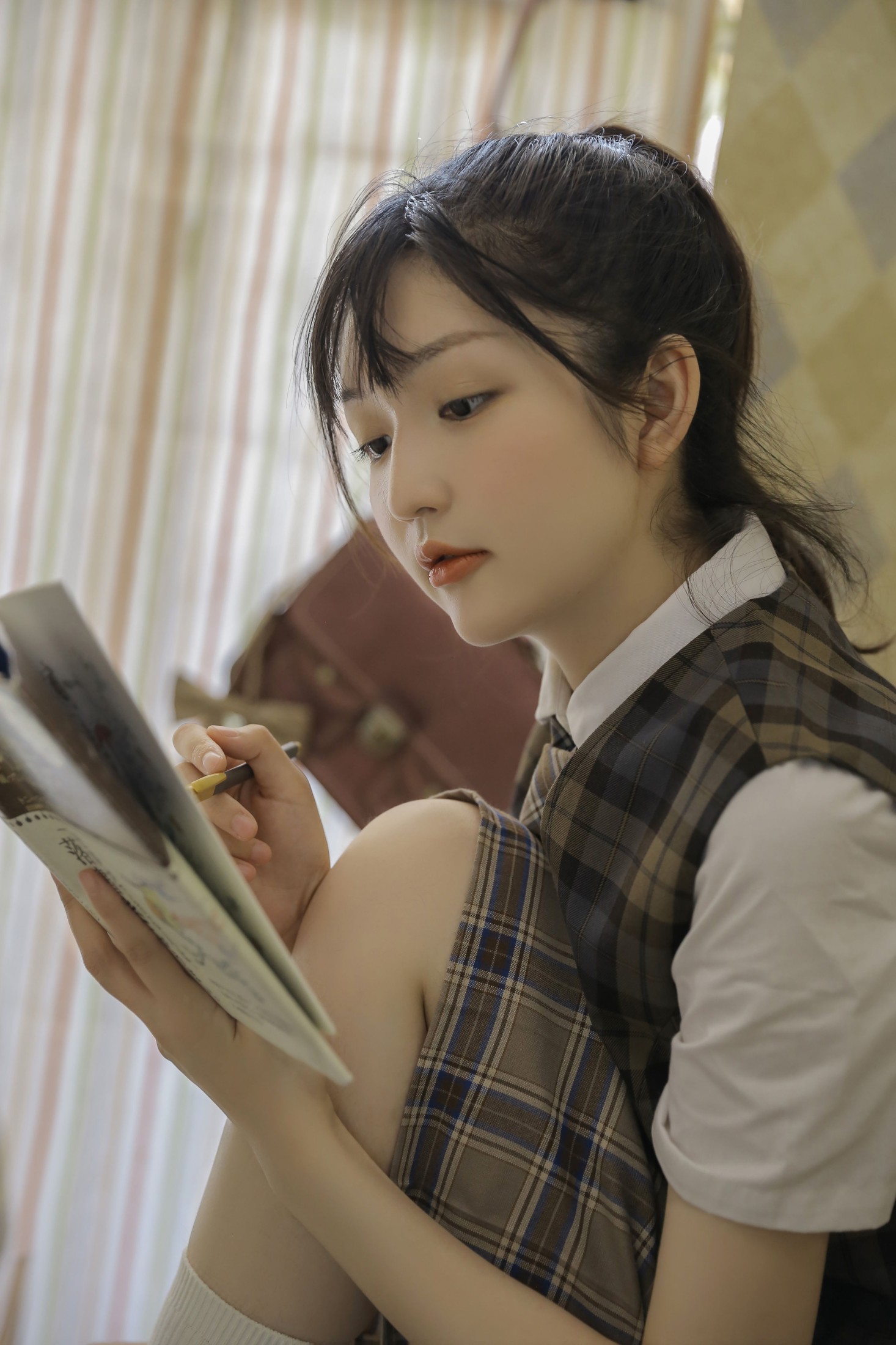 金迪-Vivian – 《高校女生》[22P] 插图4