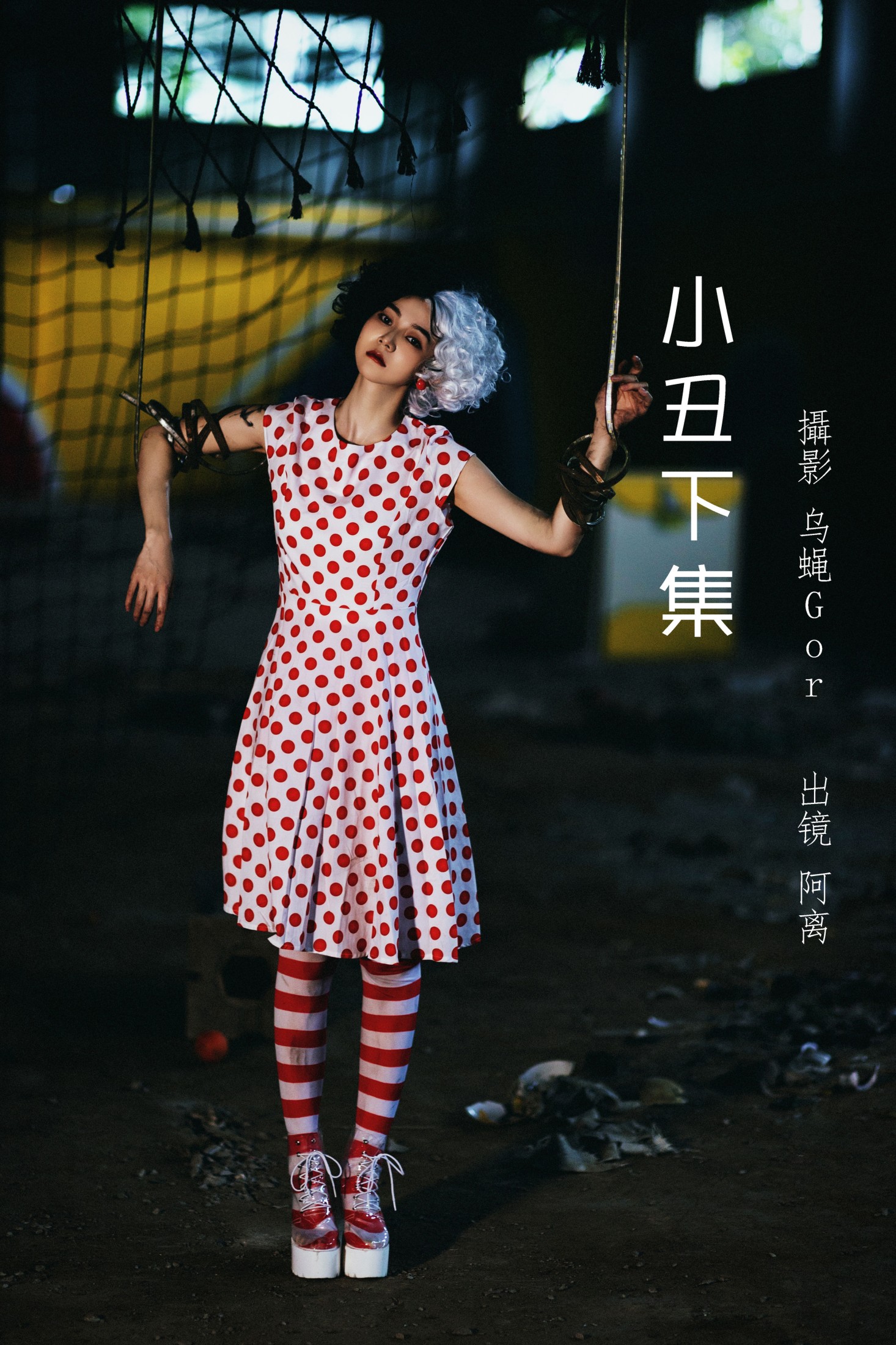 阿离 – 《小丑下集》[30P]-66COS
