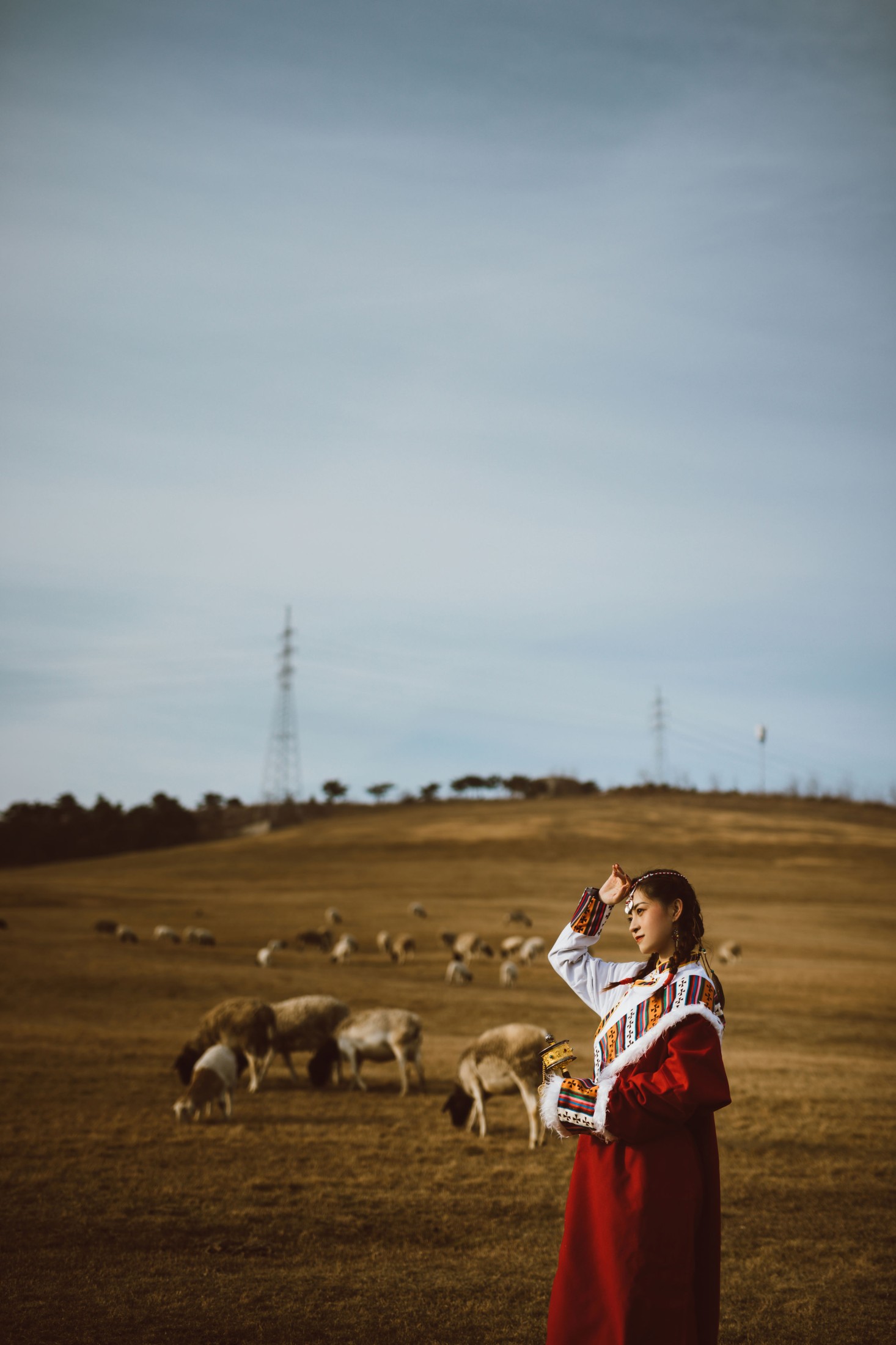 壹萱- – 《牧场藏服少女》[22P] 插图5