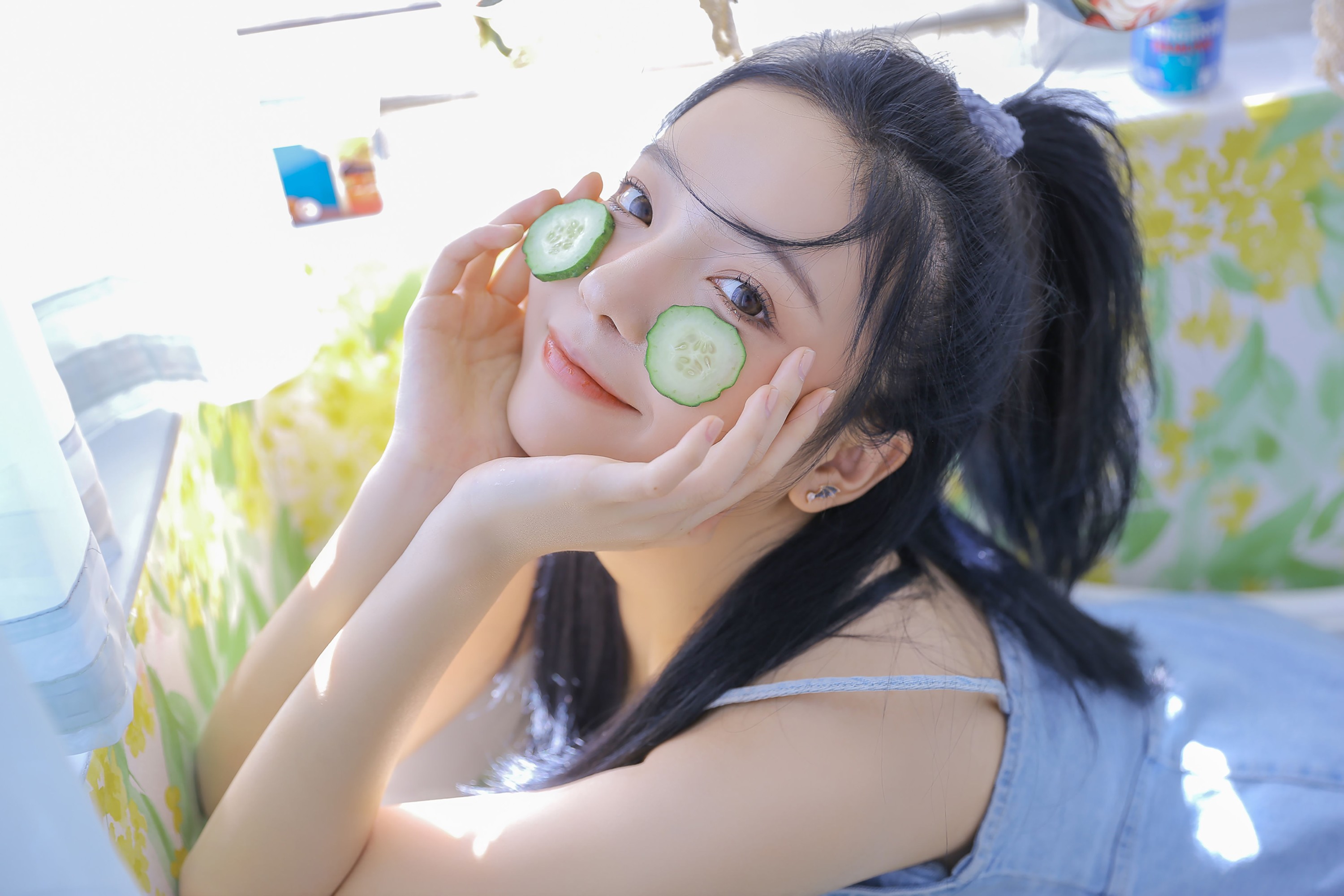 兮嘻嘻- – 《夏の光合体》[25P] 插图5