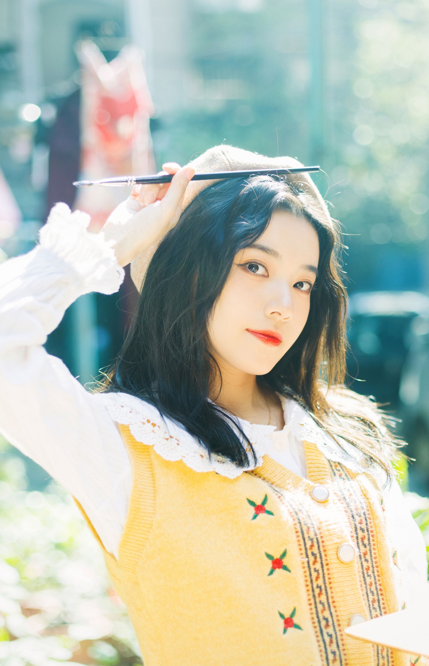 靜鏡婧 – 《小小画家》[29P] 插图3