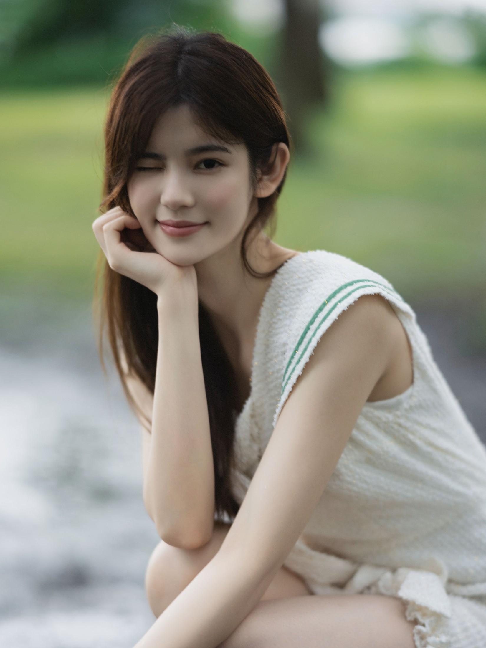 诗诗 – 《晴天阴天雨天》[47P] 插图3