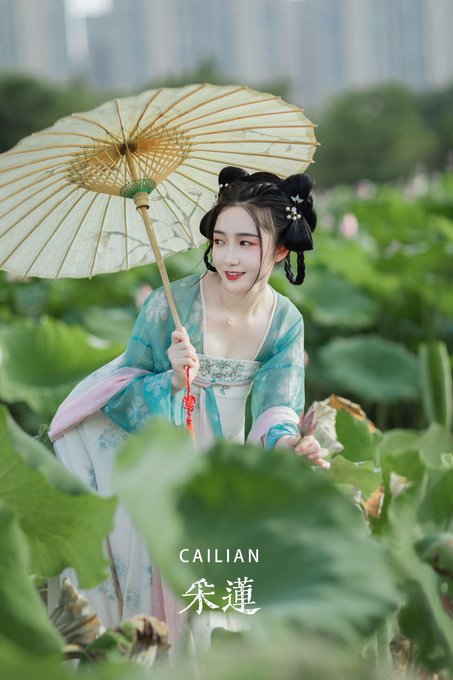 佩佩 – 《采莲》[25P]-66COS