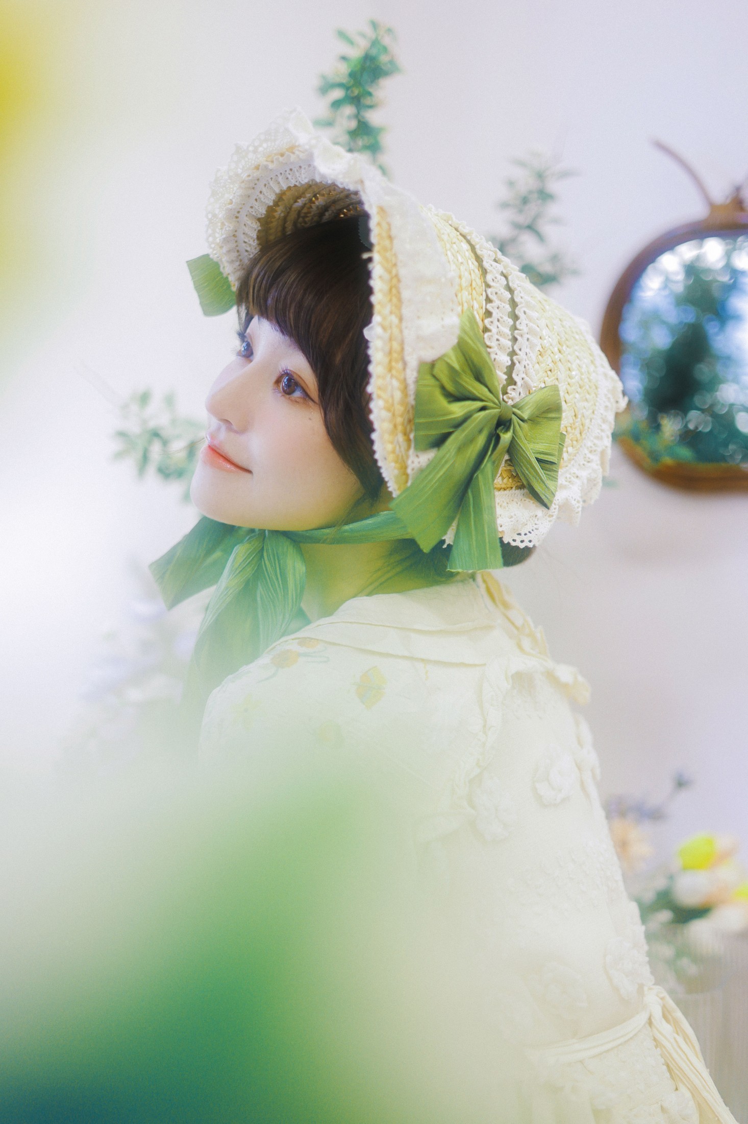 双耳ZiCe – 《花房少女》[40P] 插图4