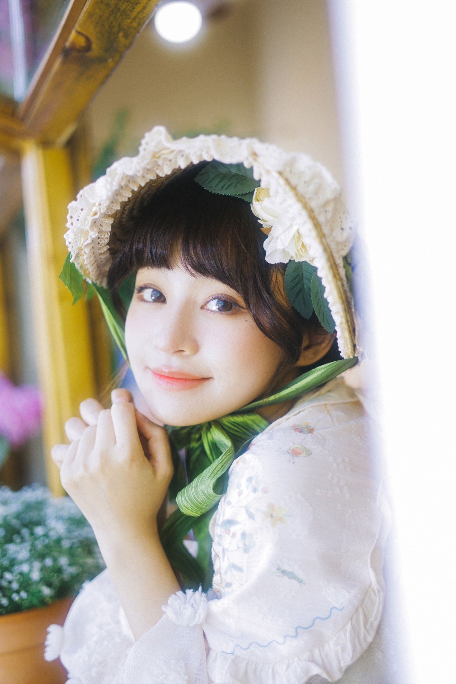 双耳ZiCe – 《花房少女》[40P] 插图3