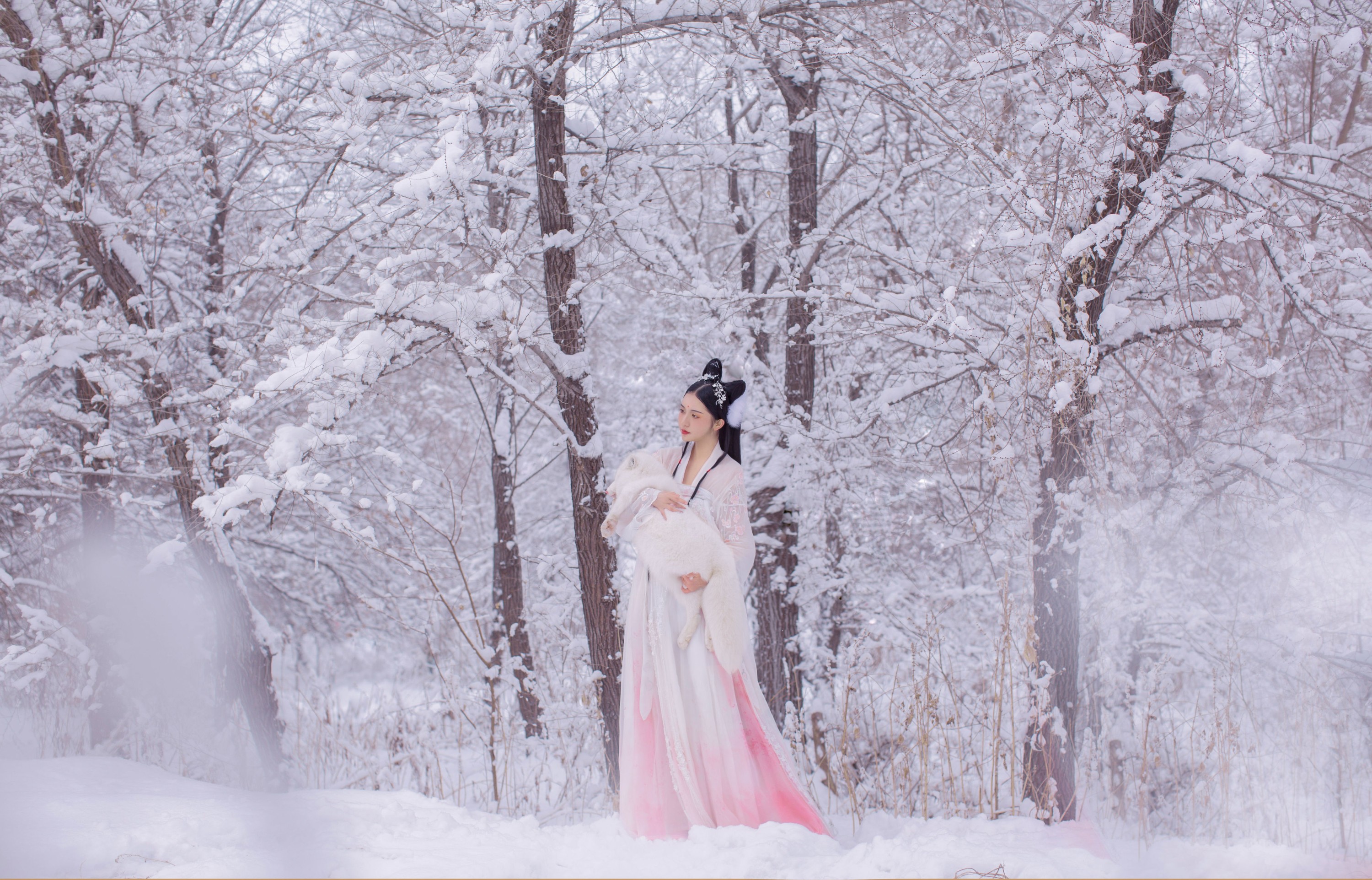 沐槿cutie – 《雪狐》[30P] 插图5