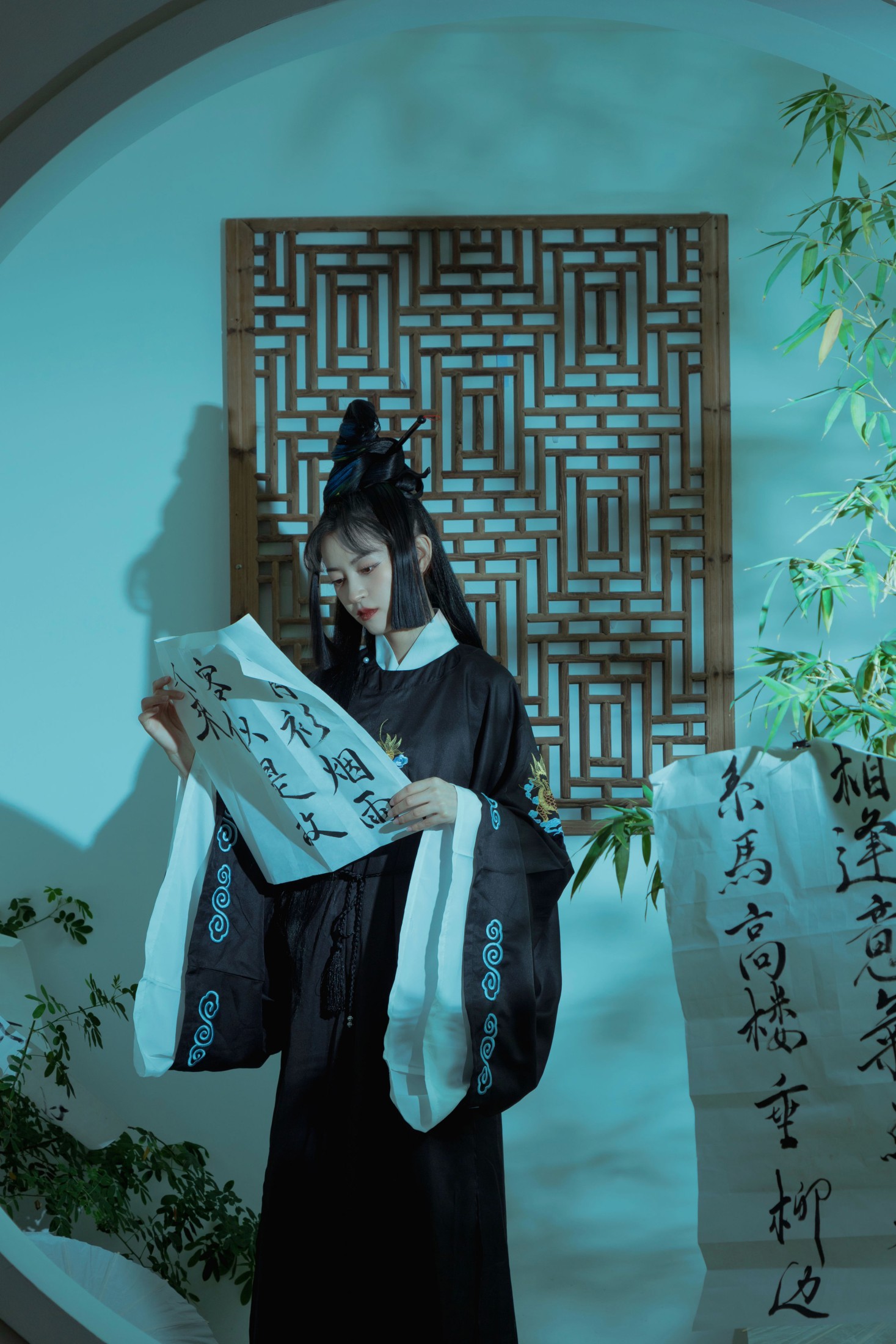 壹萱- – 《国风 · 竹与墨》[43P] 插图3