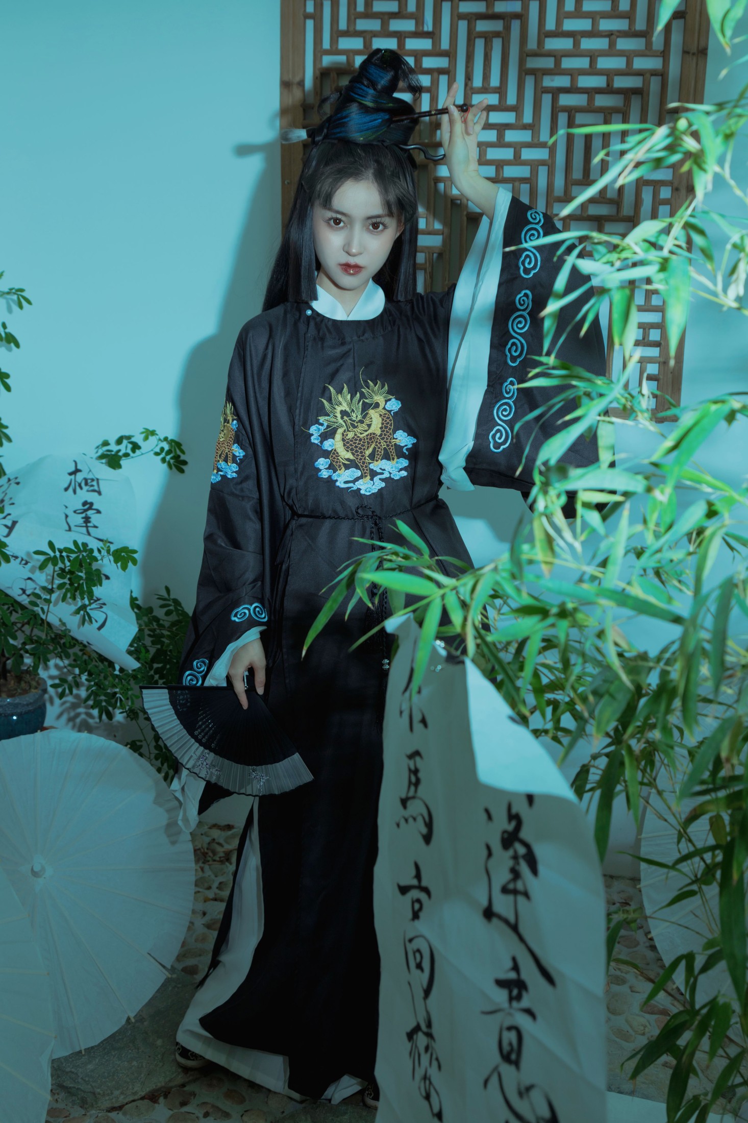 壹萱- – 《国风 · 竹与墨》[43P] 插图5