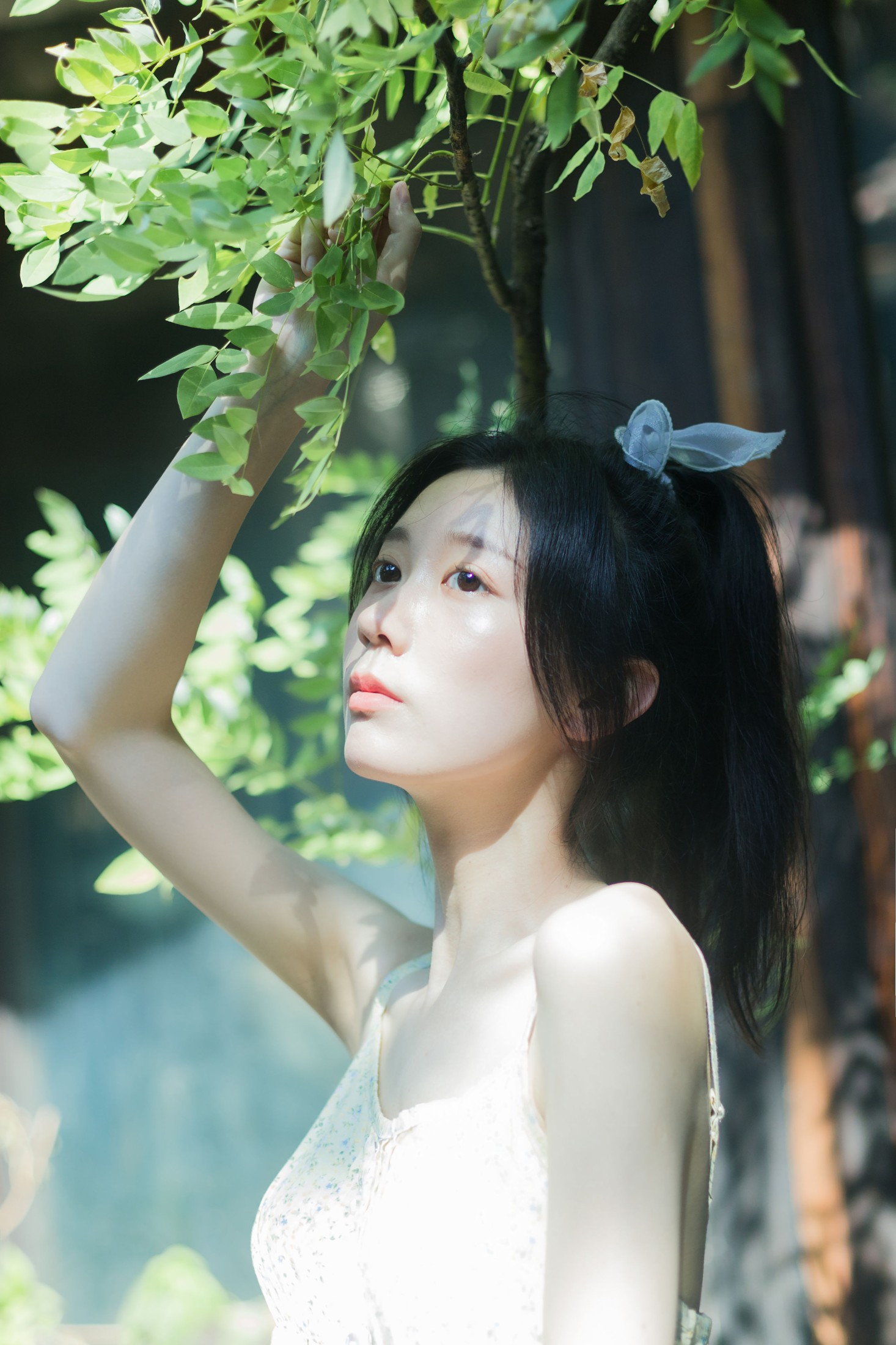 饲猫少女- – 《夏日凌霄》[33P] 插图3