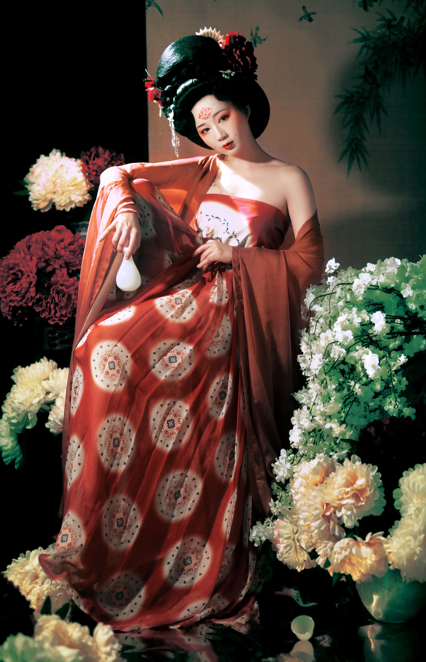 文鱼 – 《贵妃醉卧牡丹丛》[21P] 插图4