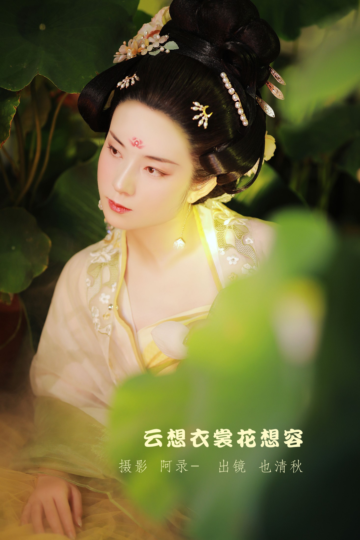 也清秋 – 《云想衣裳花想容》[32P]-66COS