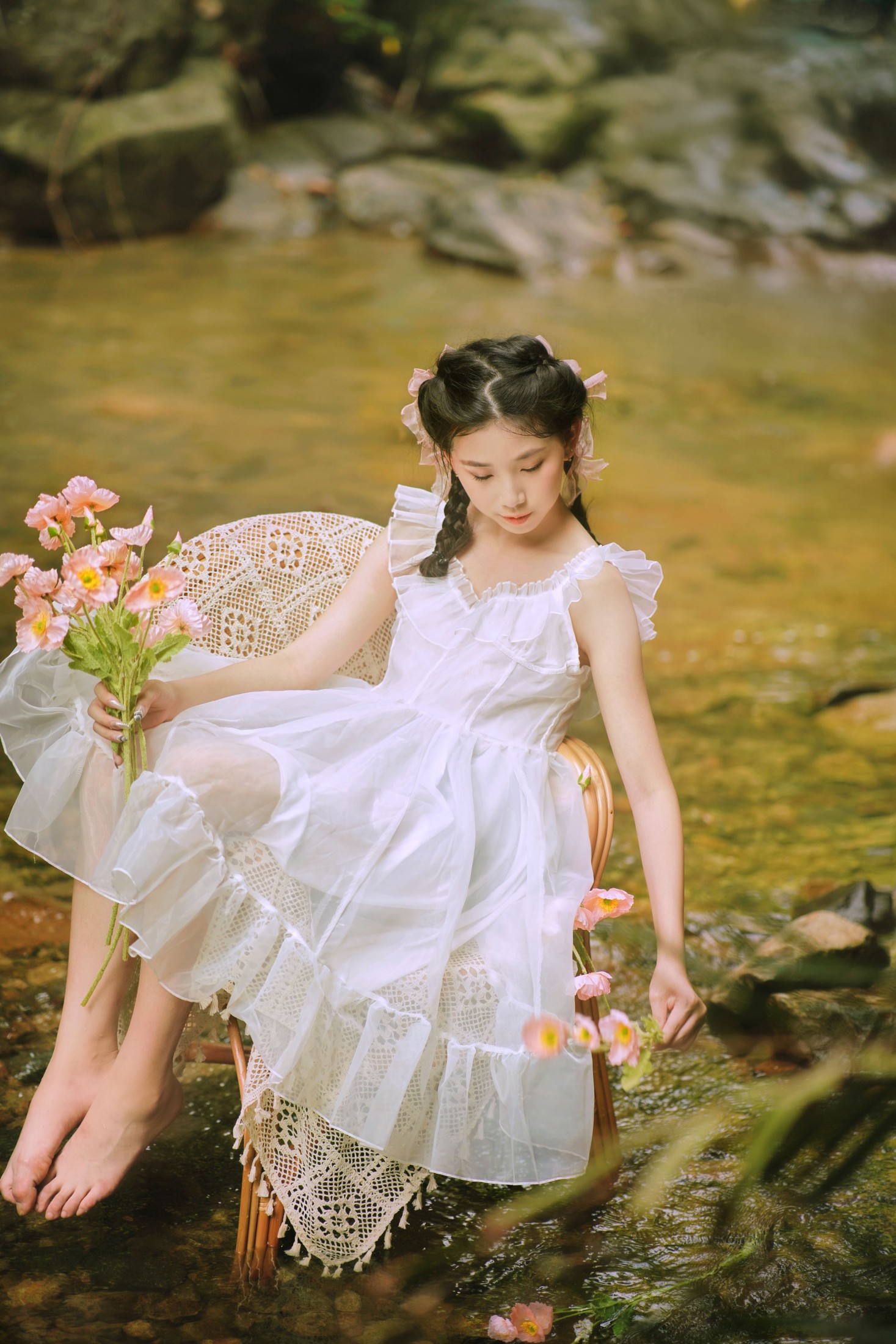 小怡 – 《溪流少女》[36P] 插图4