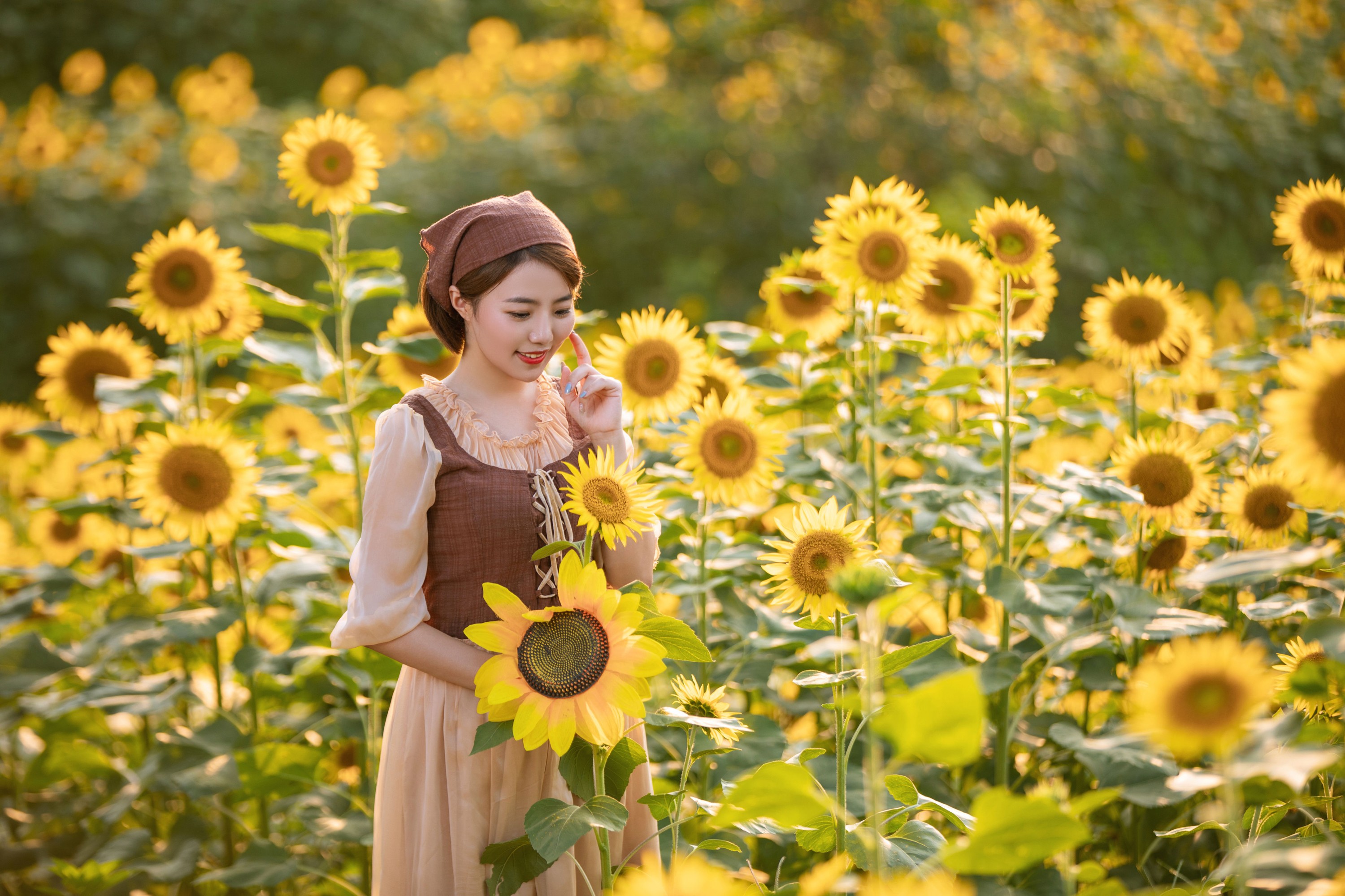 冬琴 – 《误入梵高的油画世界》[23P] 插图4