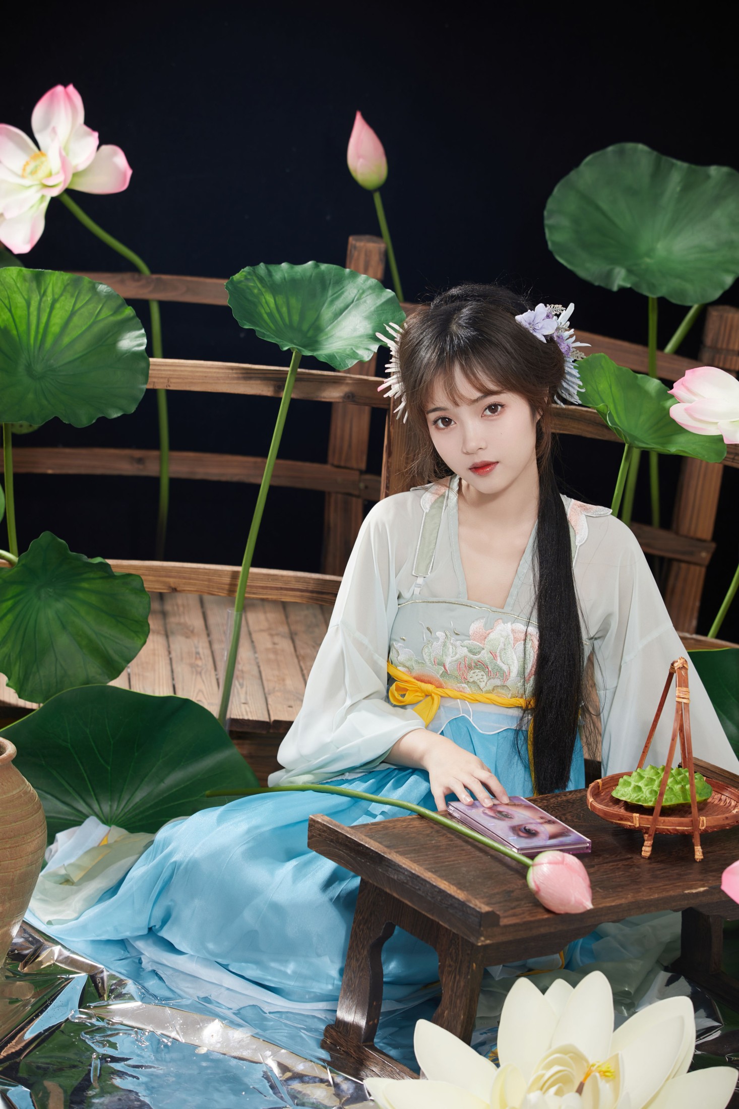 小薇人儿 – 《荷塘月色》[40P] 插图3