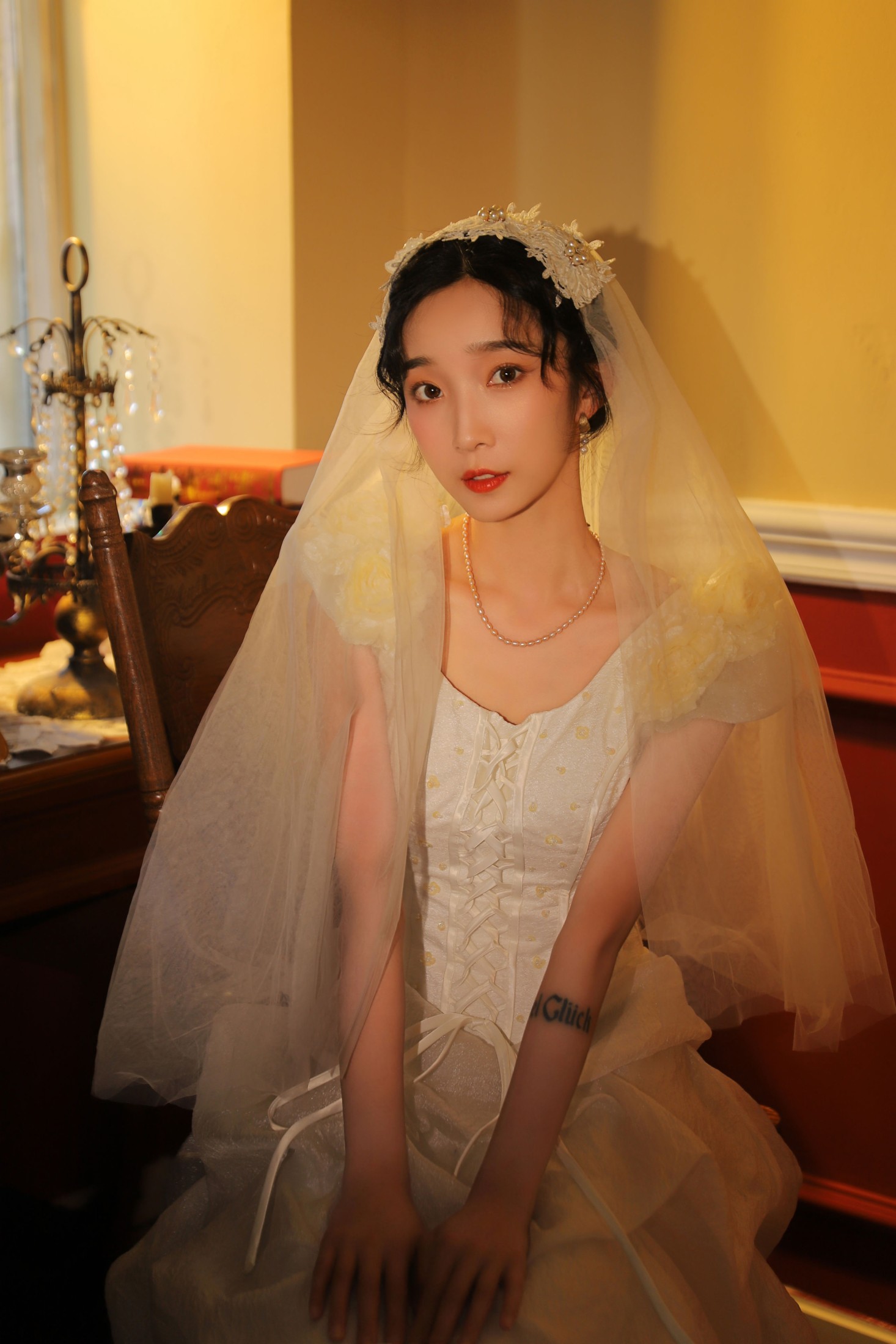 雷梦颖 – 《油画婚纱》[35P] 插图3