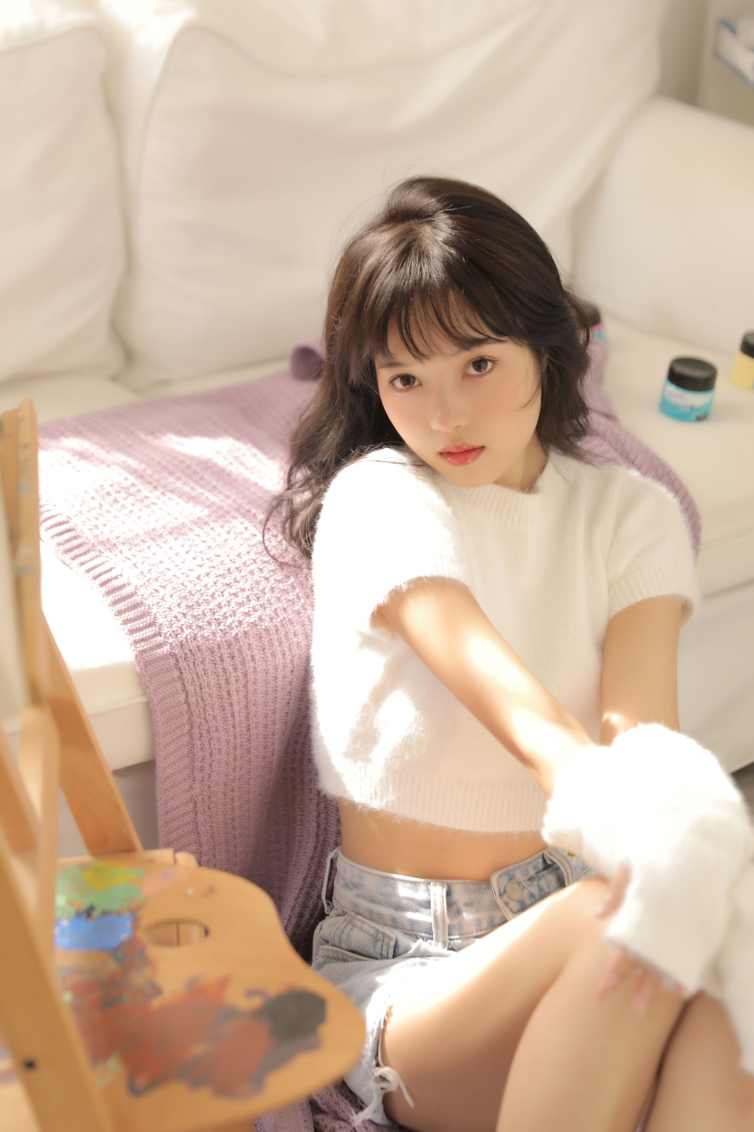 小薇人儿 – 《彩色调色盘》[38P] 插图4