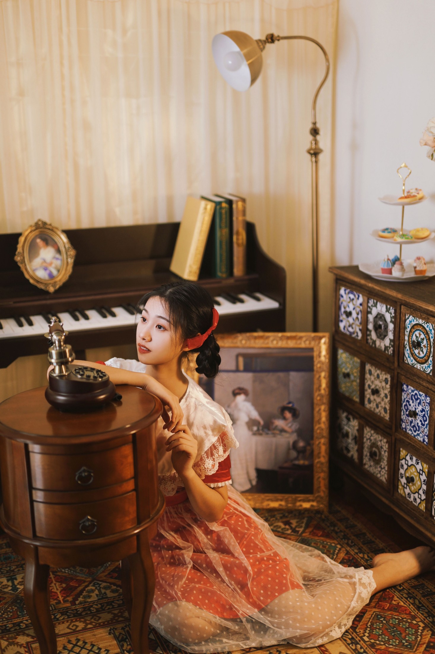 小怡咦x – 《如油画般的她》[38P] 插图4