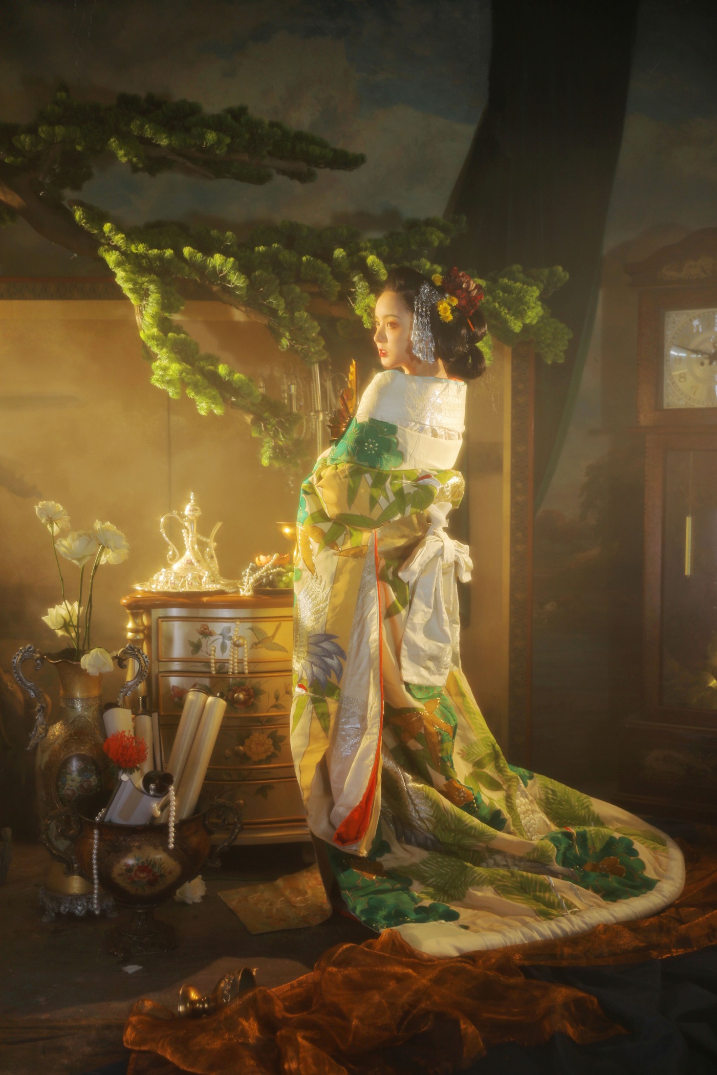 天晴后的樱花花 – 《富贵迷人》[30P] 插图4