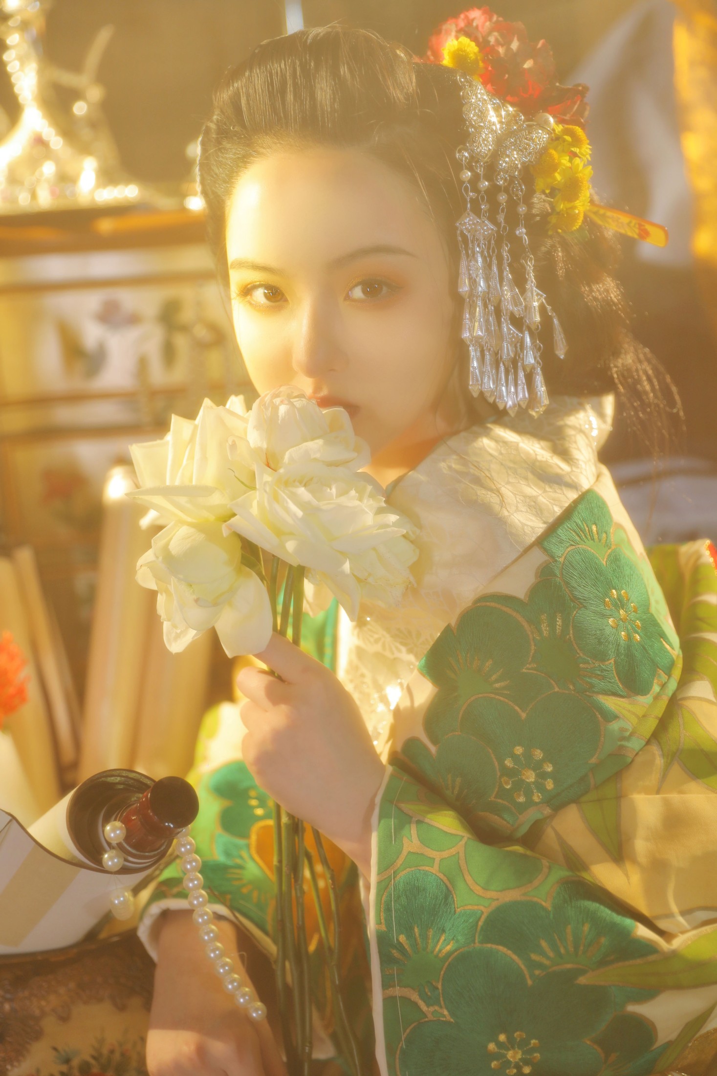 天晴后的樱花花 – 《富贵迷人》[30P] 插图3