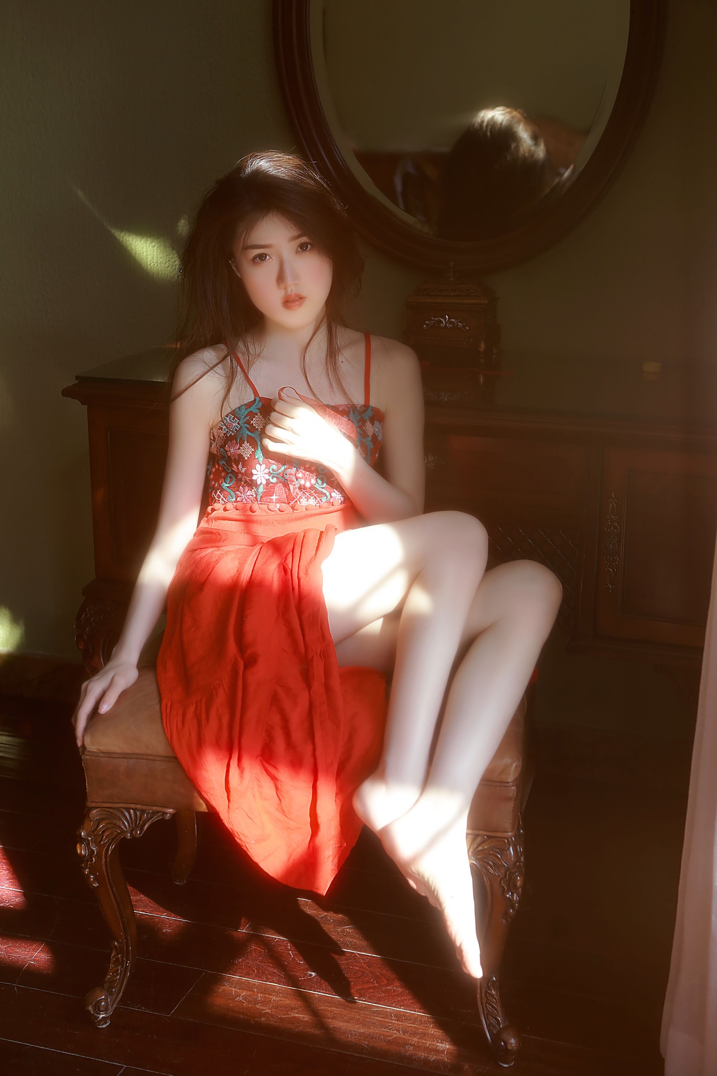 雨涵 – 《红》[31P] 插图3