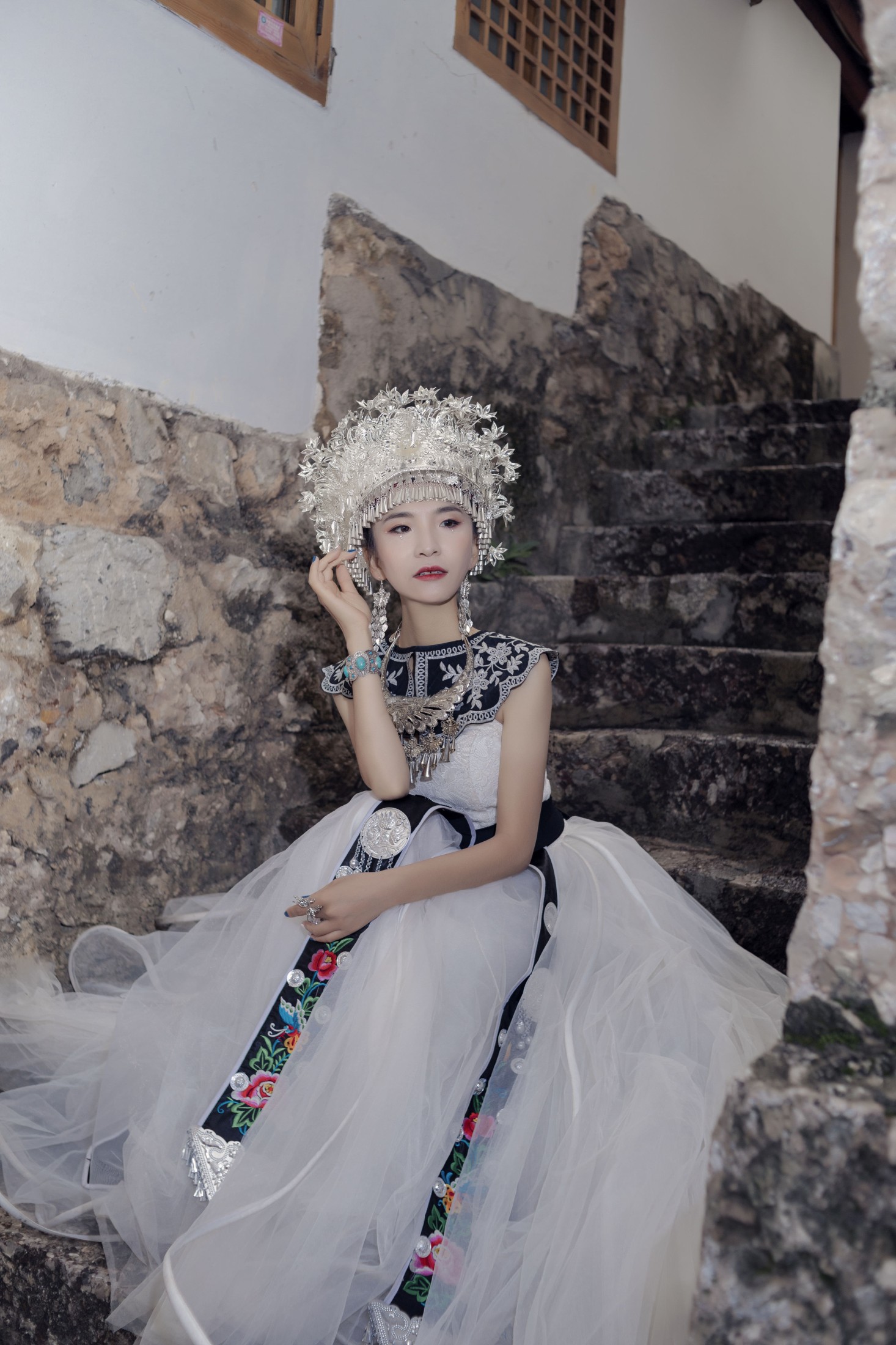 模特合集 – 《黑白姐妹》[26P] 插图4