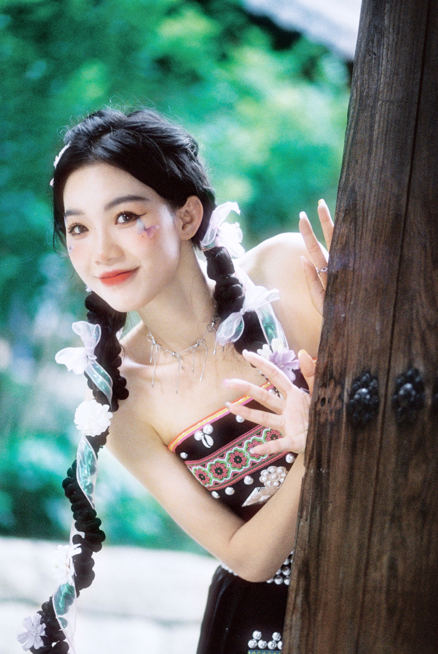 晚小九 – 《哈尼族甜妹》[28P] 插图3