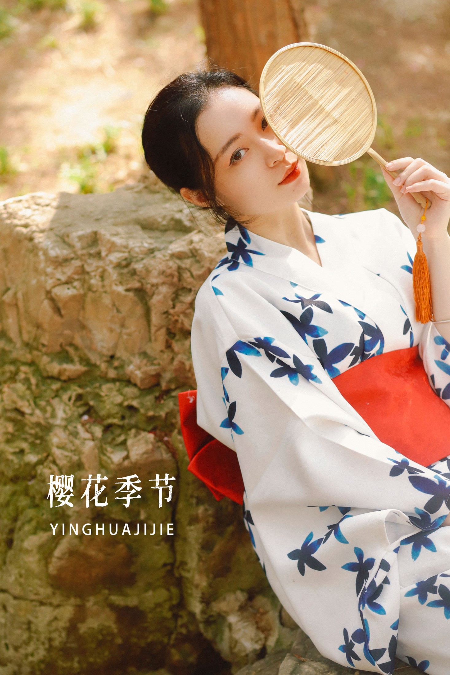 小月 – 《樱花季节》[28P]-66COS