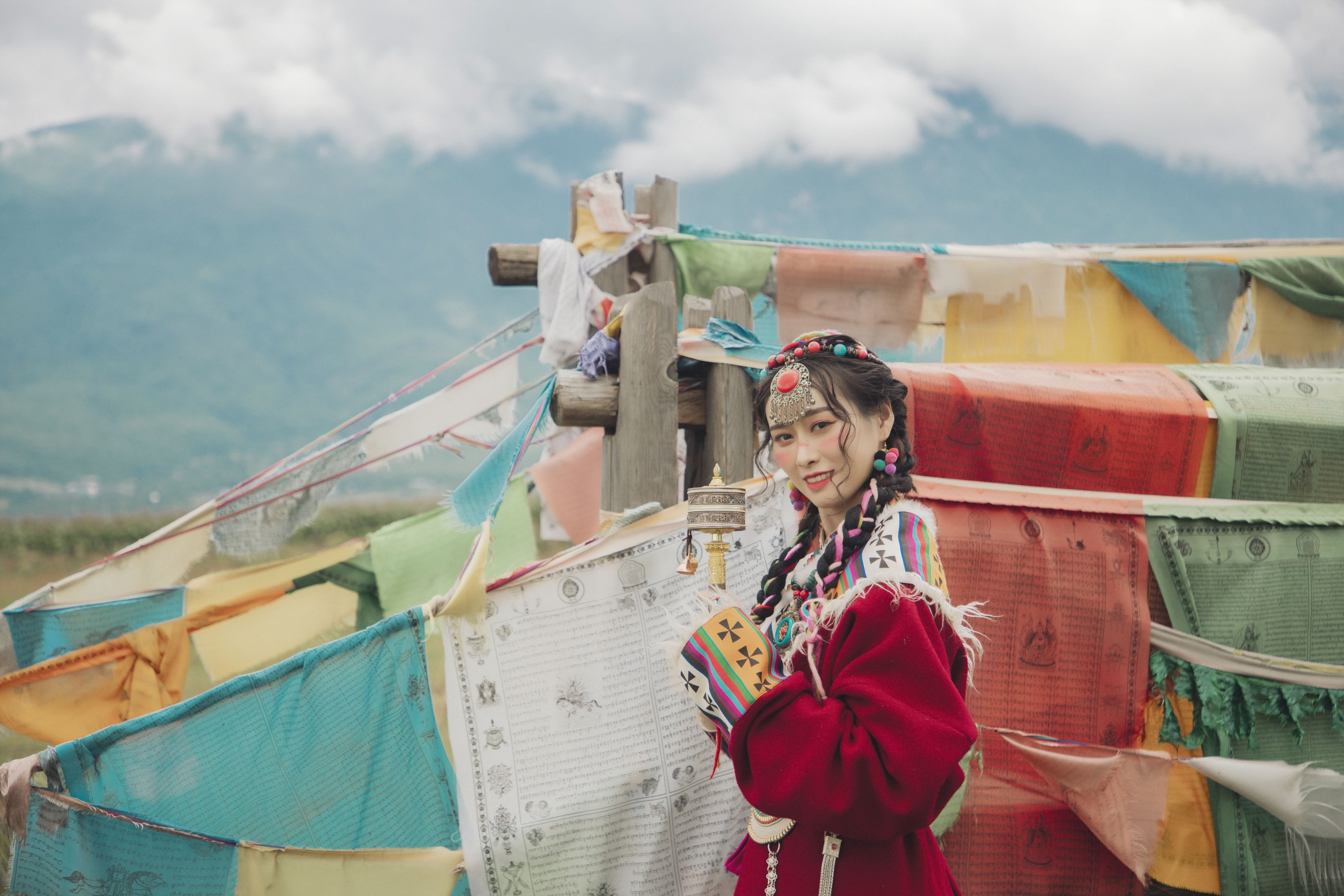 娜娜 – 《藏服卓玛姑娘》[36P] 插图3