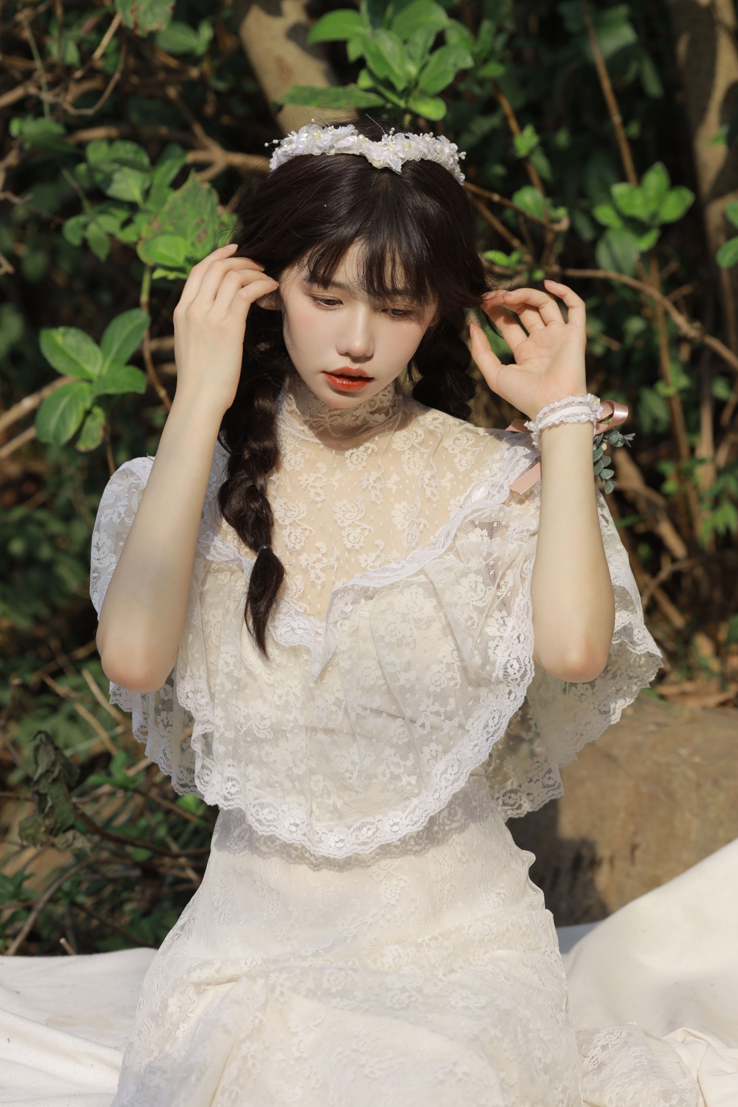 林木婷子 – 《水边少女》[22P] 插图4