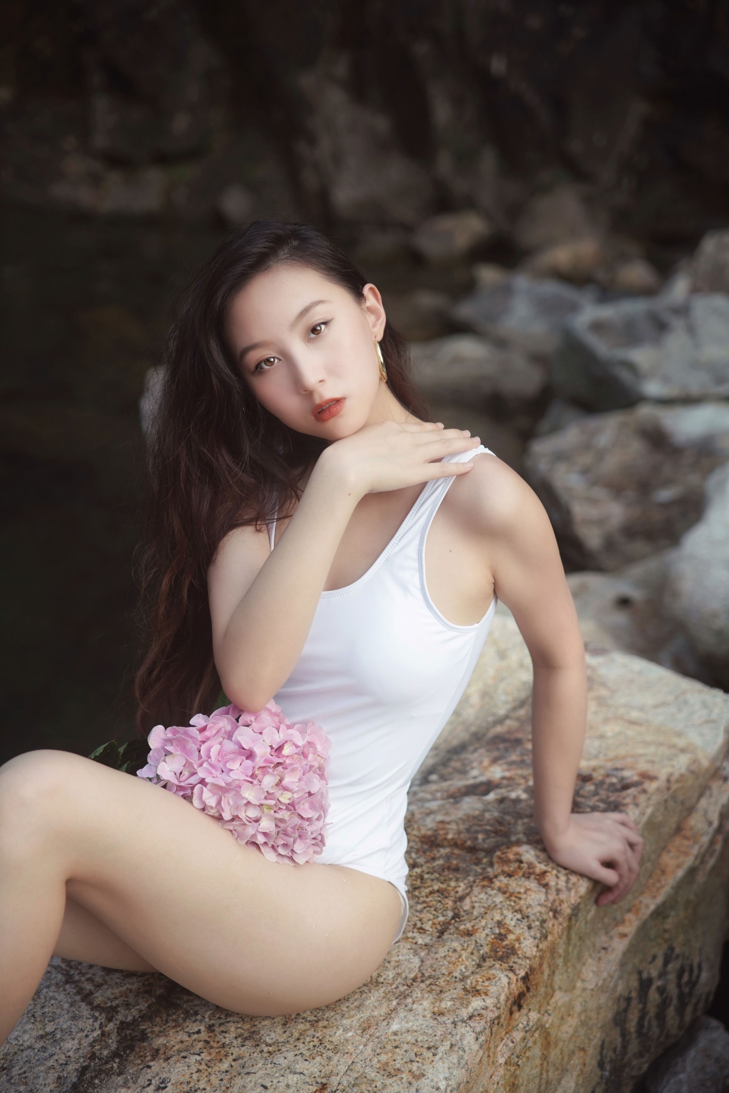 孙土土 – 《水中的绣球花》[38P] 插图4